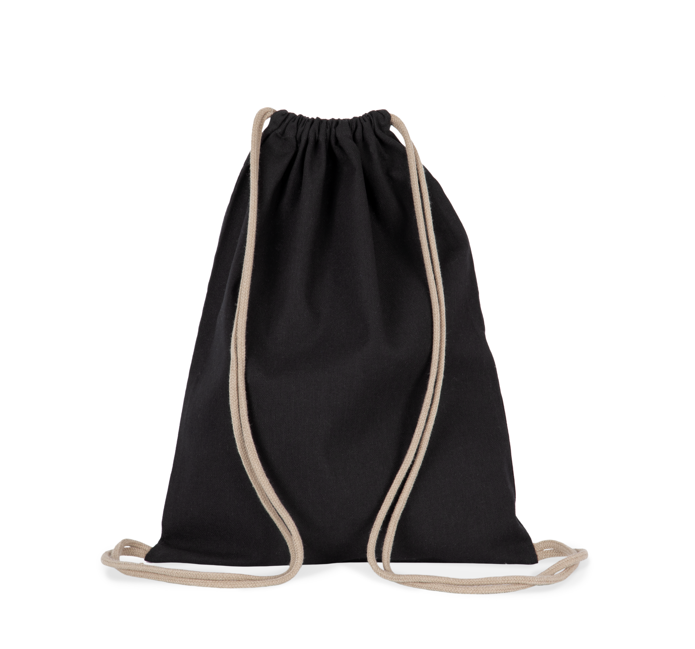 Kimood Gerecycled rugzakje met koordje — Black Night