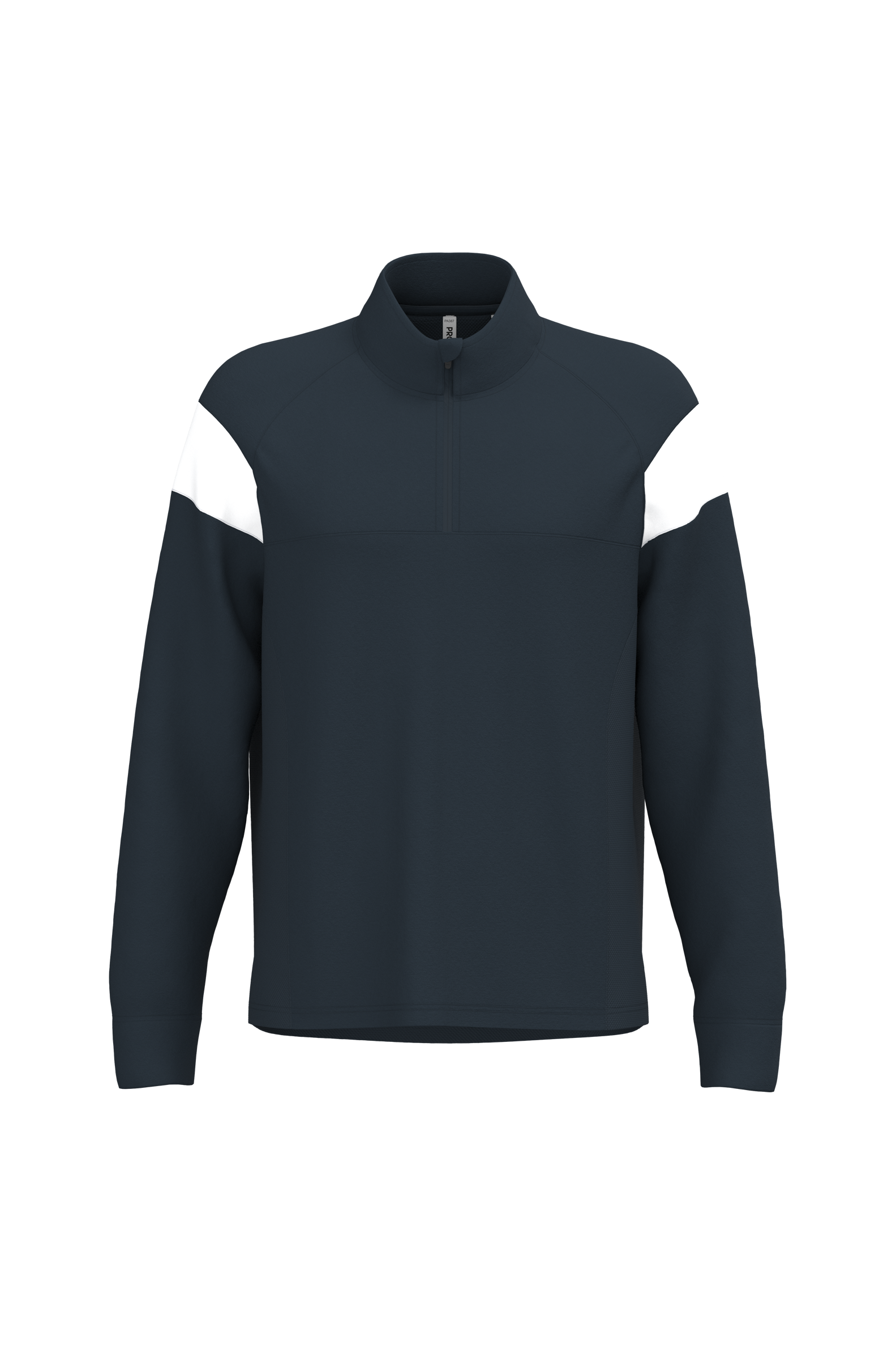 PROACT® Trainingssweater 1/4 rits uniseks — Navy