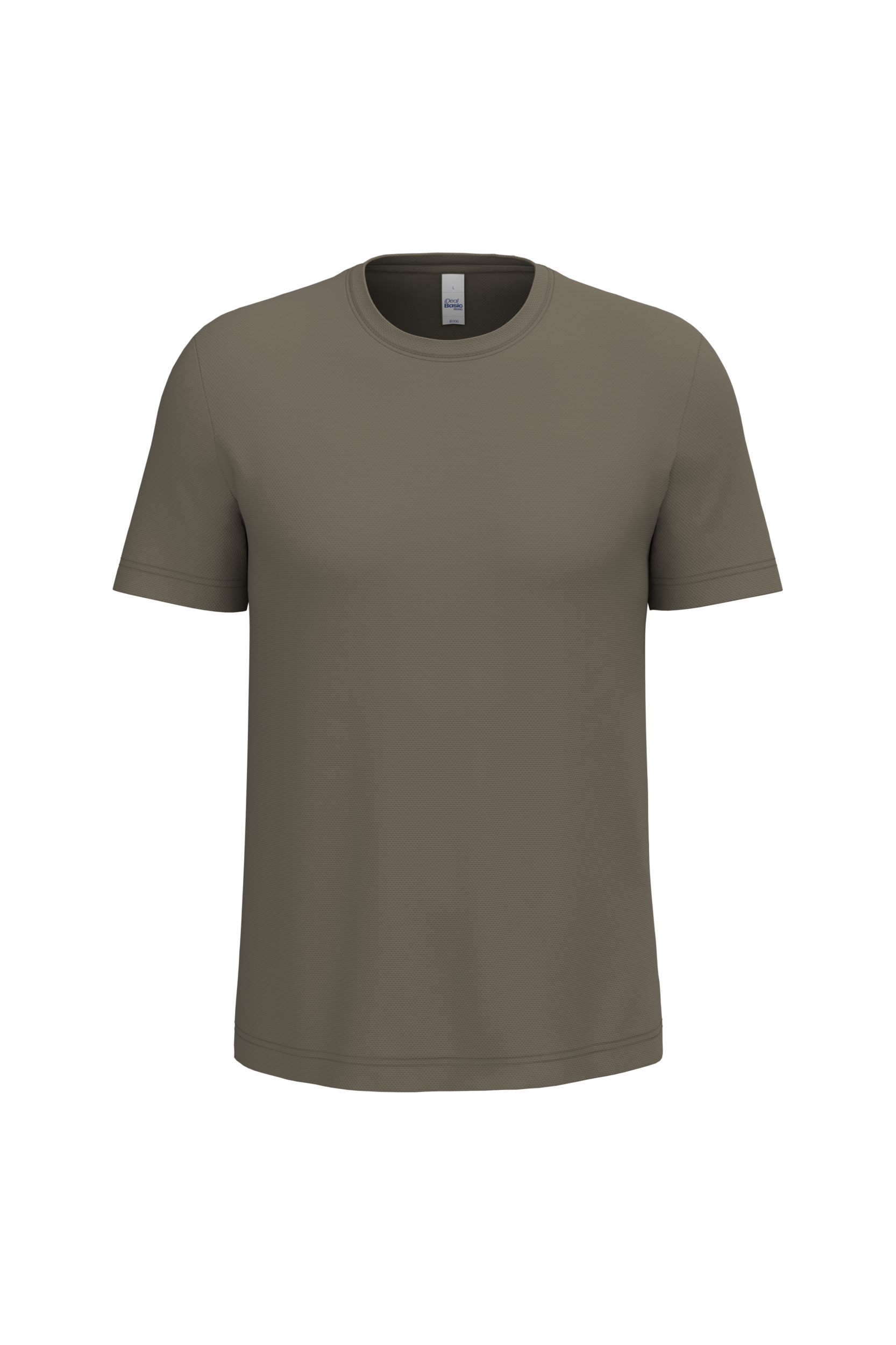 iDeal Basic Brand Mercury heren sport T-shirt — Ideal Olive