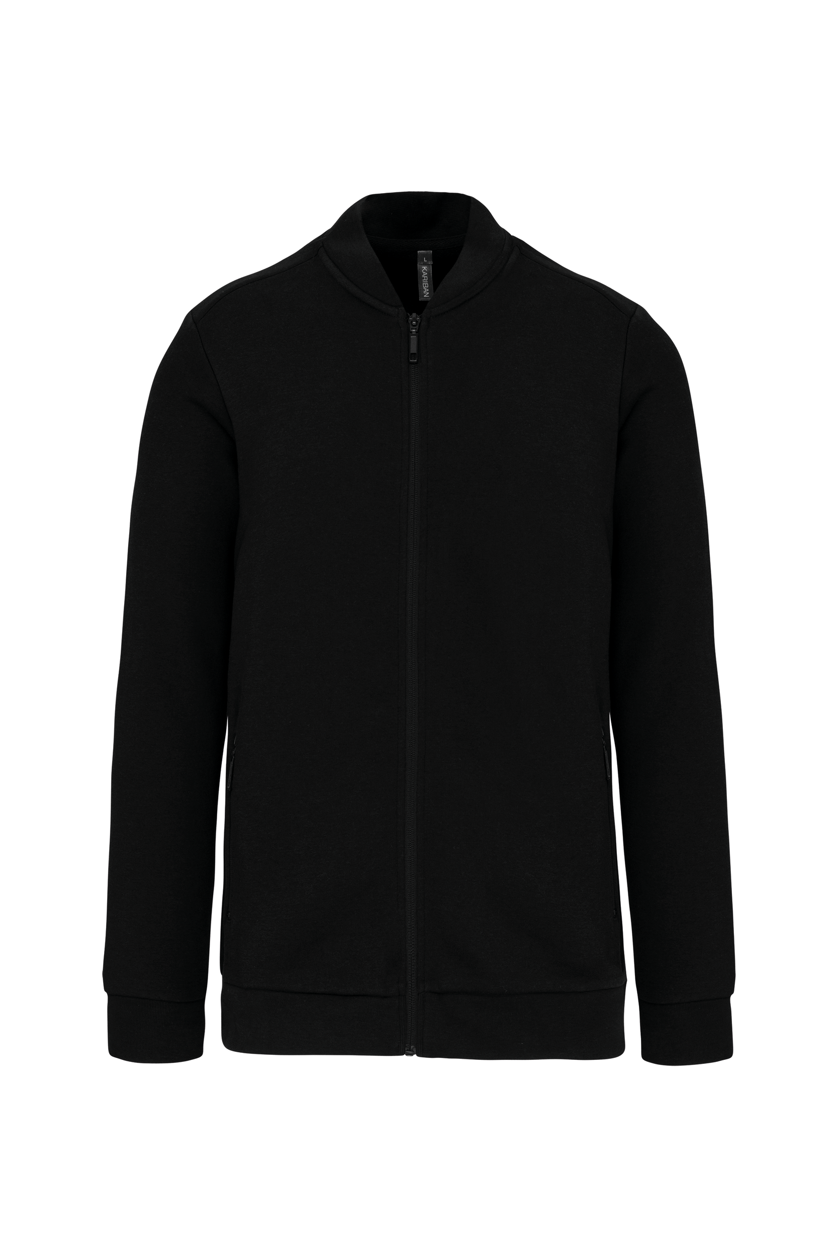 Kariban Sweatvest — Black