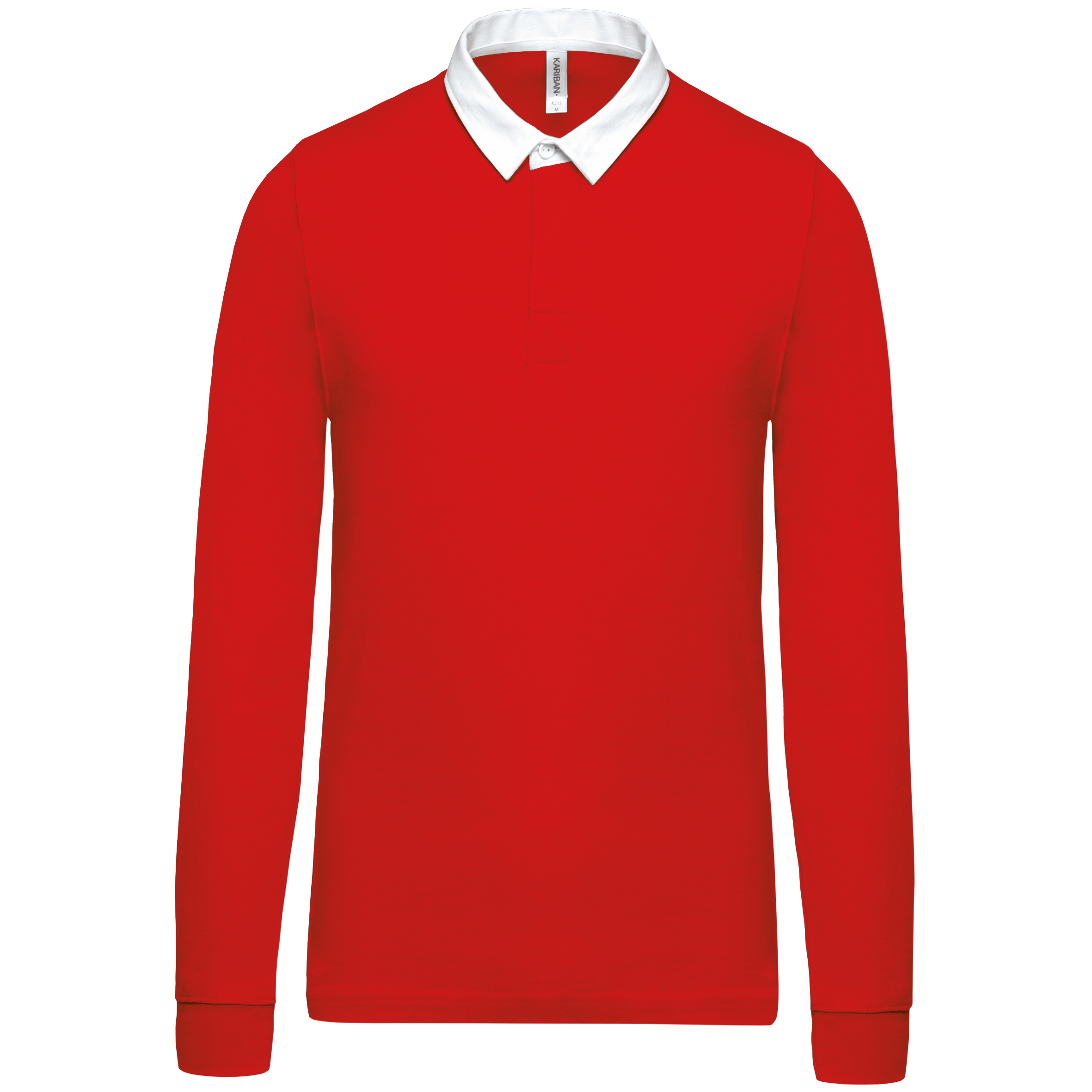 Kariban Rugbypolo — Red / White