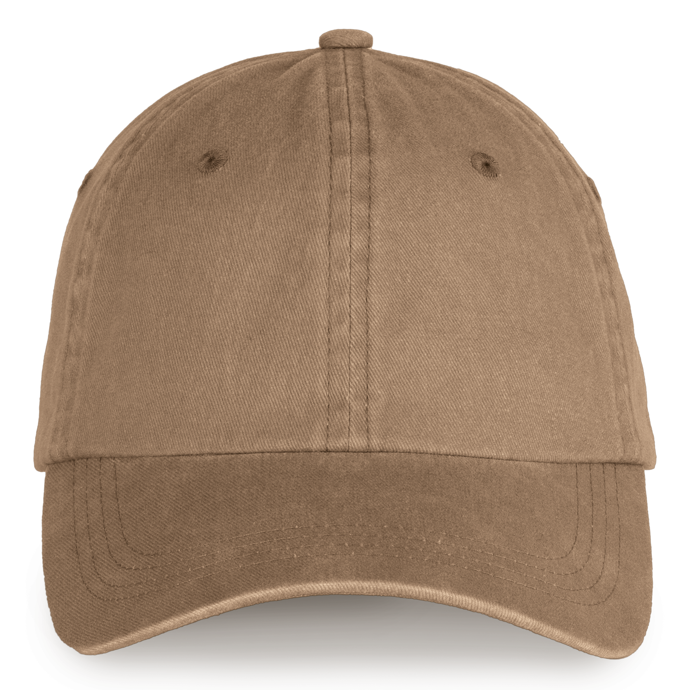 Native Spirit Ecologische verwassen pet uniseks — Washed Dark Camel