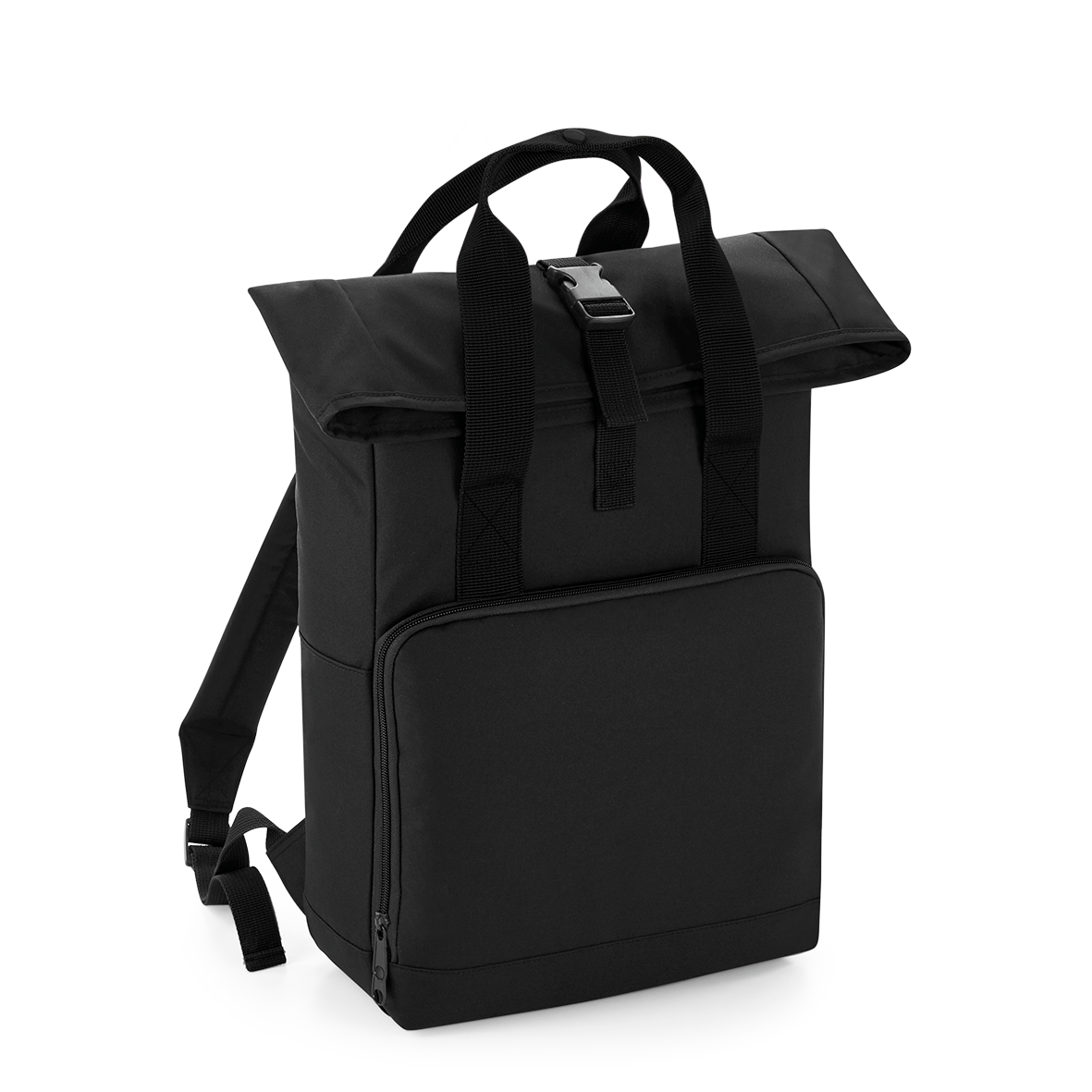 BagBase® Rugzak met dubbel hengsel — Black