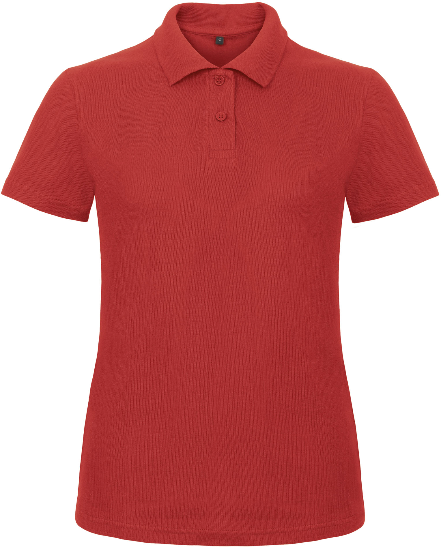 B&C Id.001 Ladies' Polo Shirt — Red