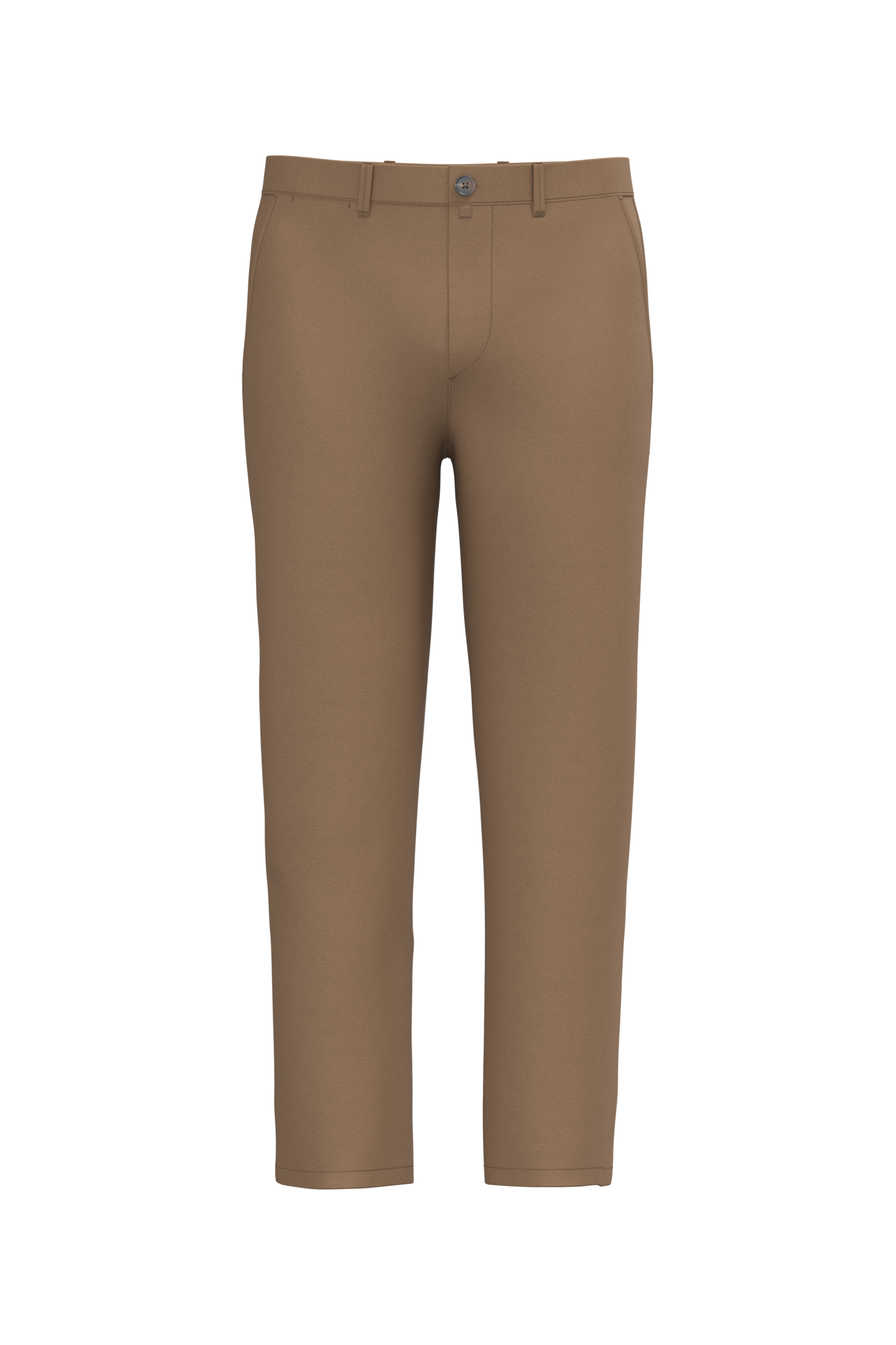 Native Spirit Ecologische chinobroek heren — Dark camel