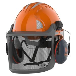 JSP Sonis Compact EVOGuard™ M3 bosbouwhelm met Sonis Compact oorkappen