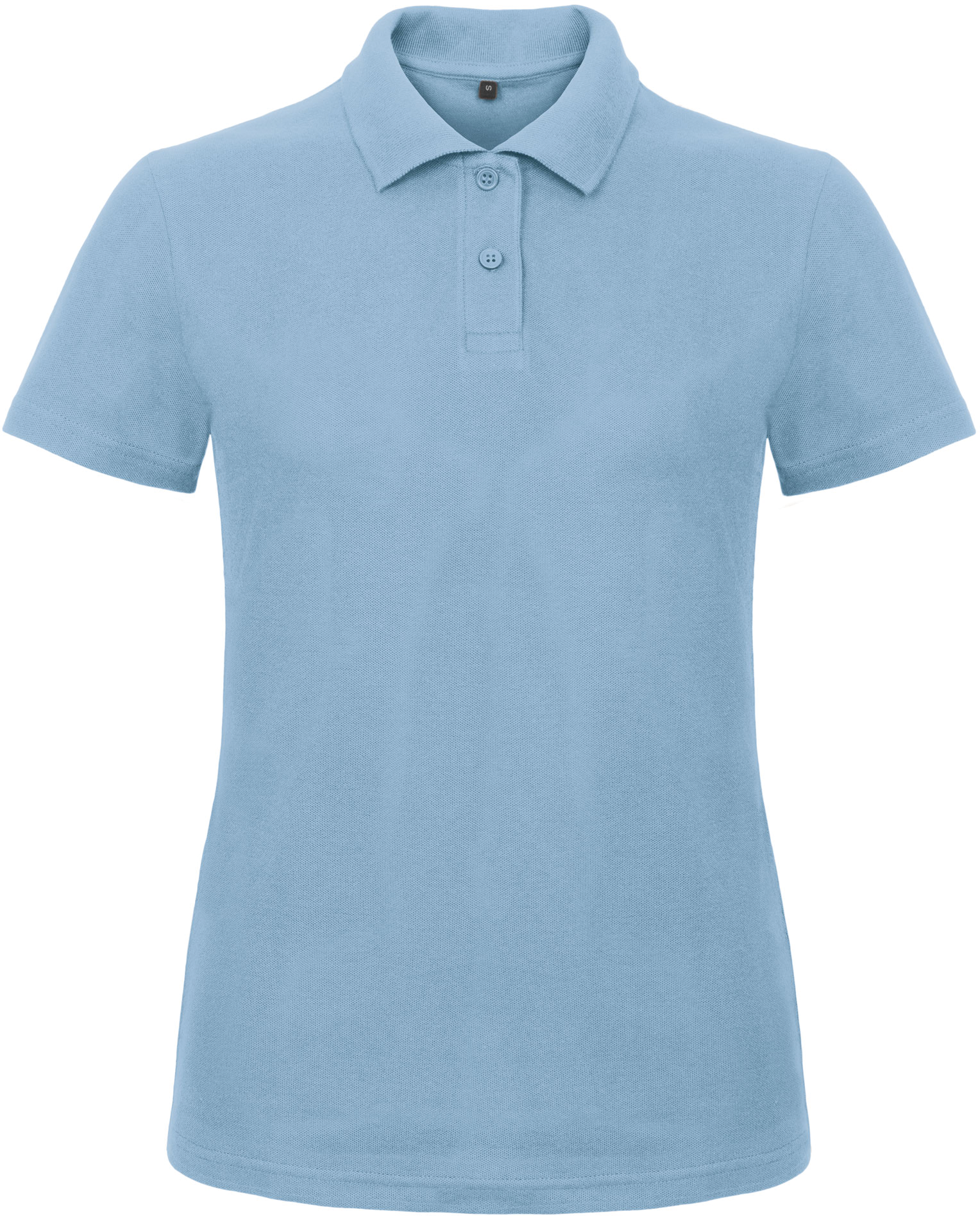 B&C Id.001 Ladies' Polo Shirt — Light Blue