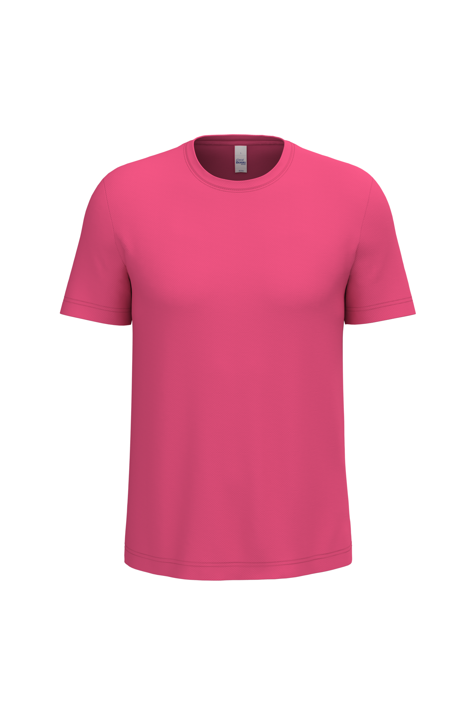 iDeal Basic Brand Mercury heren sport T-shirt — Ideal Fuchsia