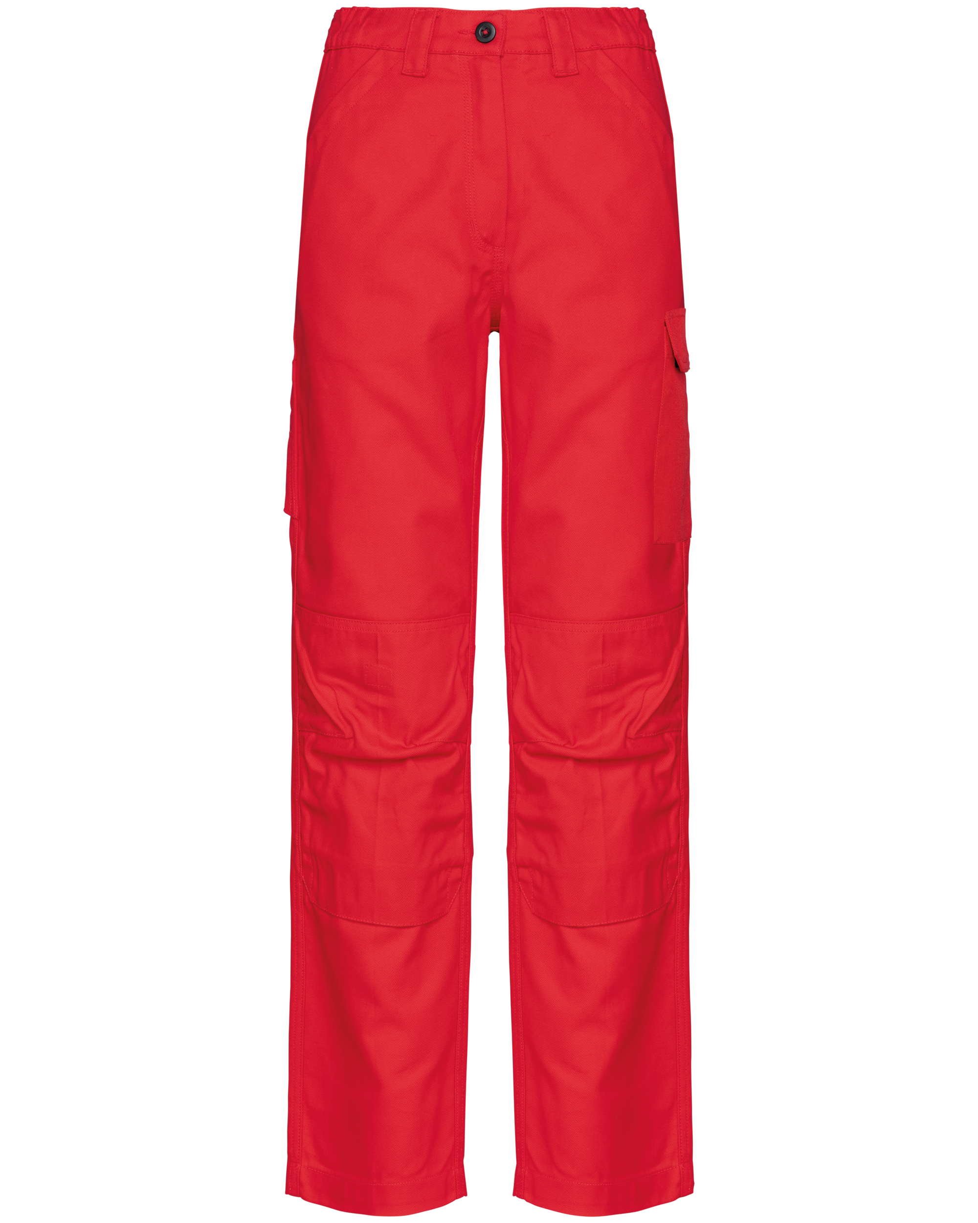 WK. Designed To Work Dames werkbroek met meerdere zakken — Red