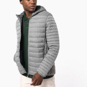 Kariban Men's lightweight hooded padded jacket