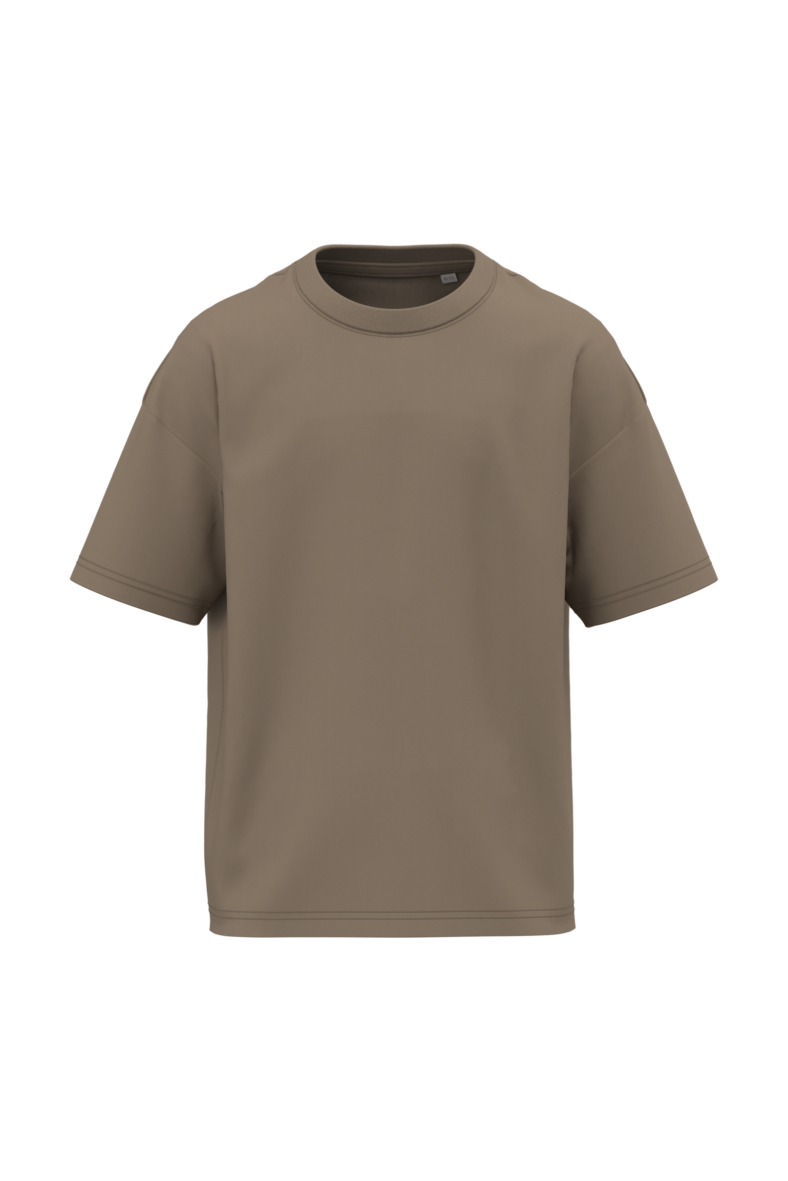 Native Spirit Ecologisch oversized kinder T-shirt — Driftwood