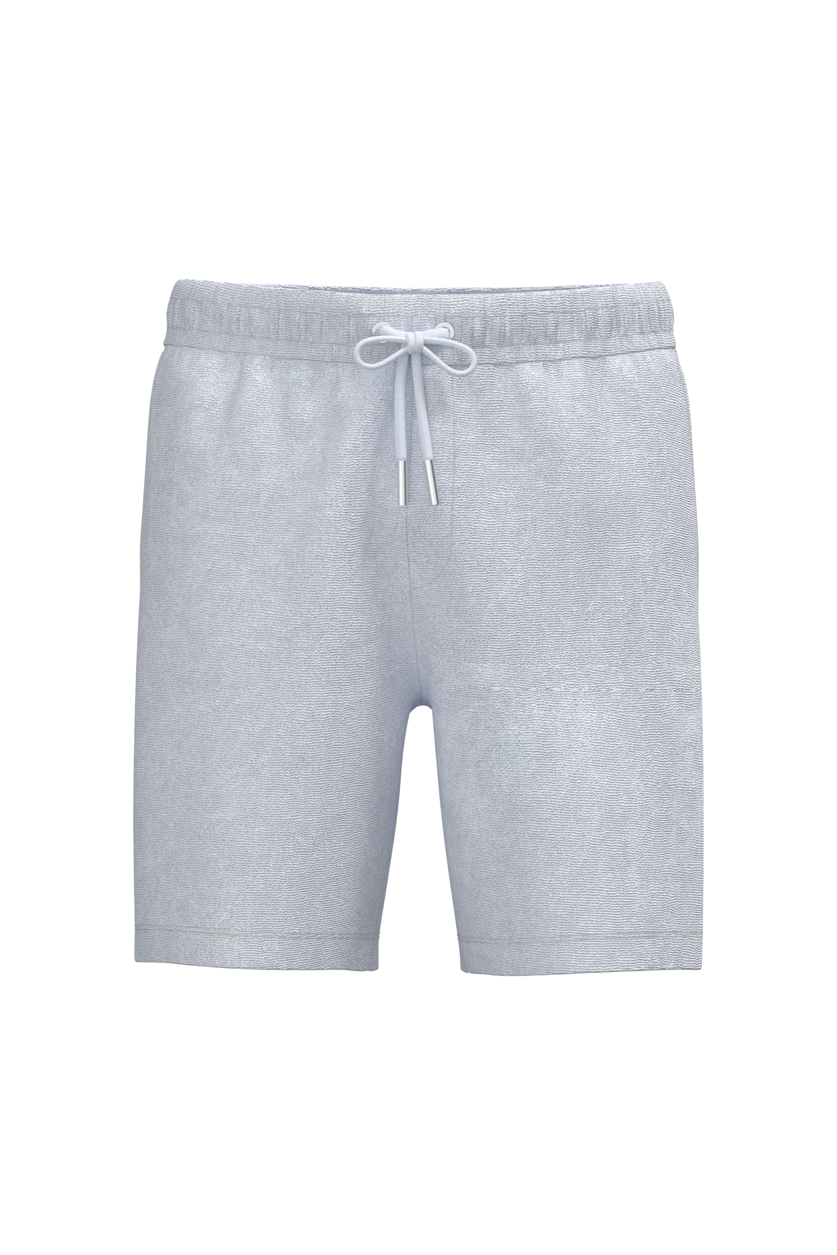 Spasso Ecologische badstof herenshort — White