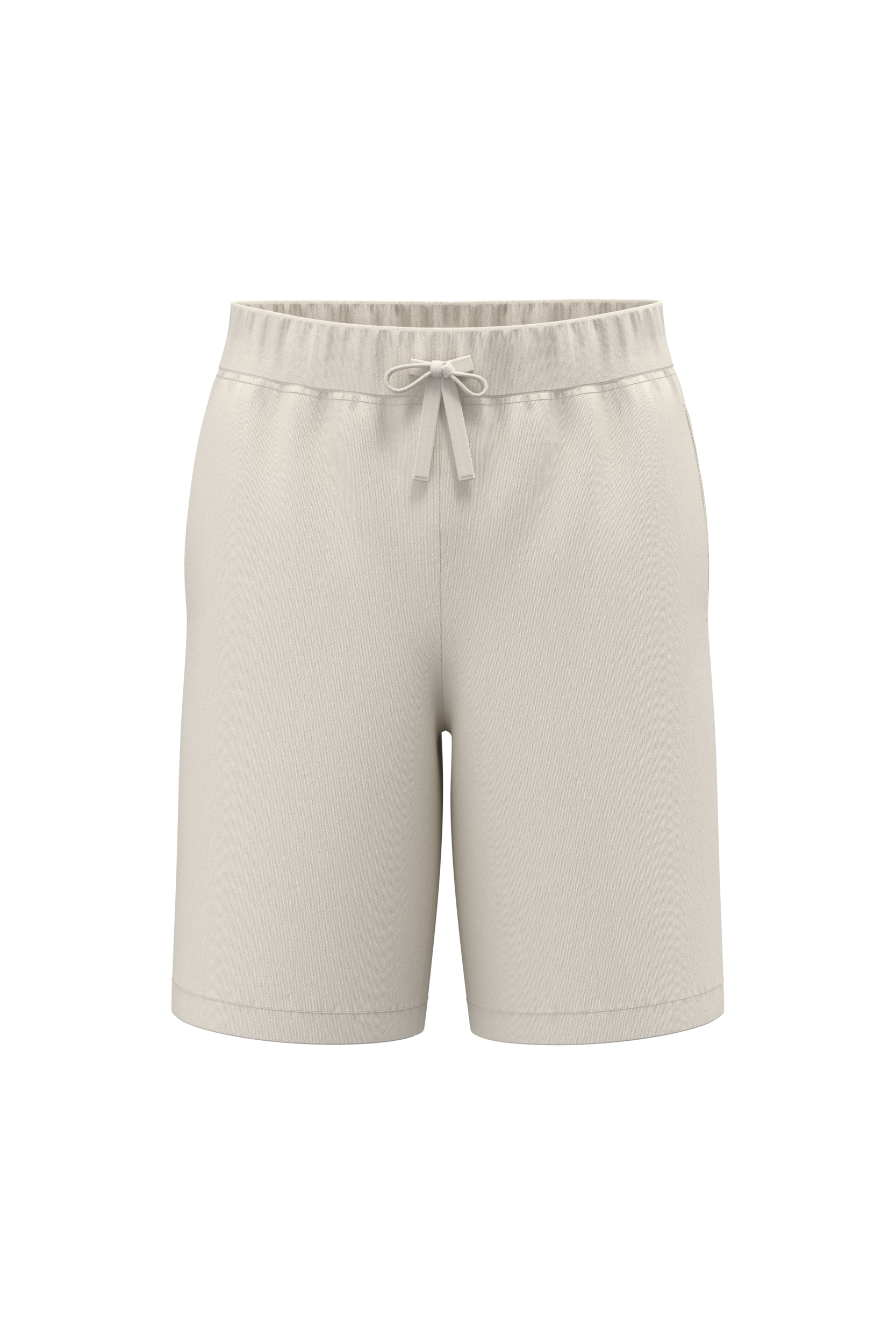 Native Spirit Duurzame herenbermuda met loose fit — Ivory