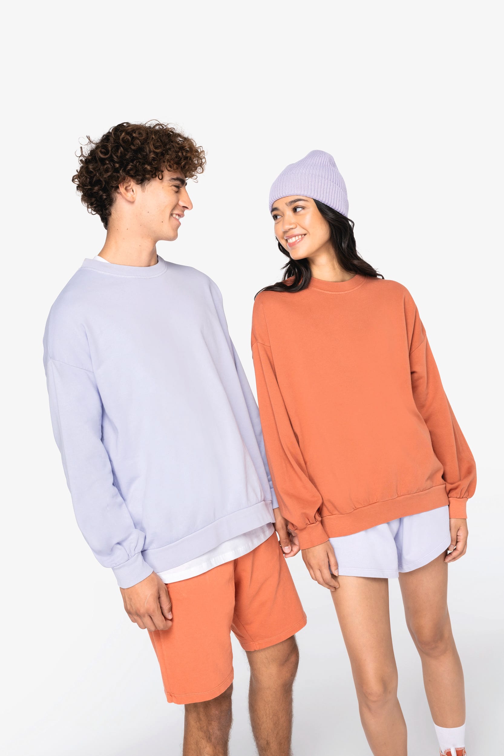 Native Spirit Ecologische oversized uniseks sweater French Terry