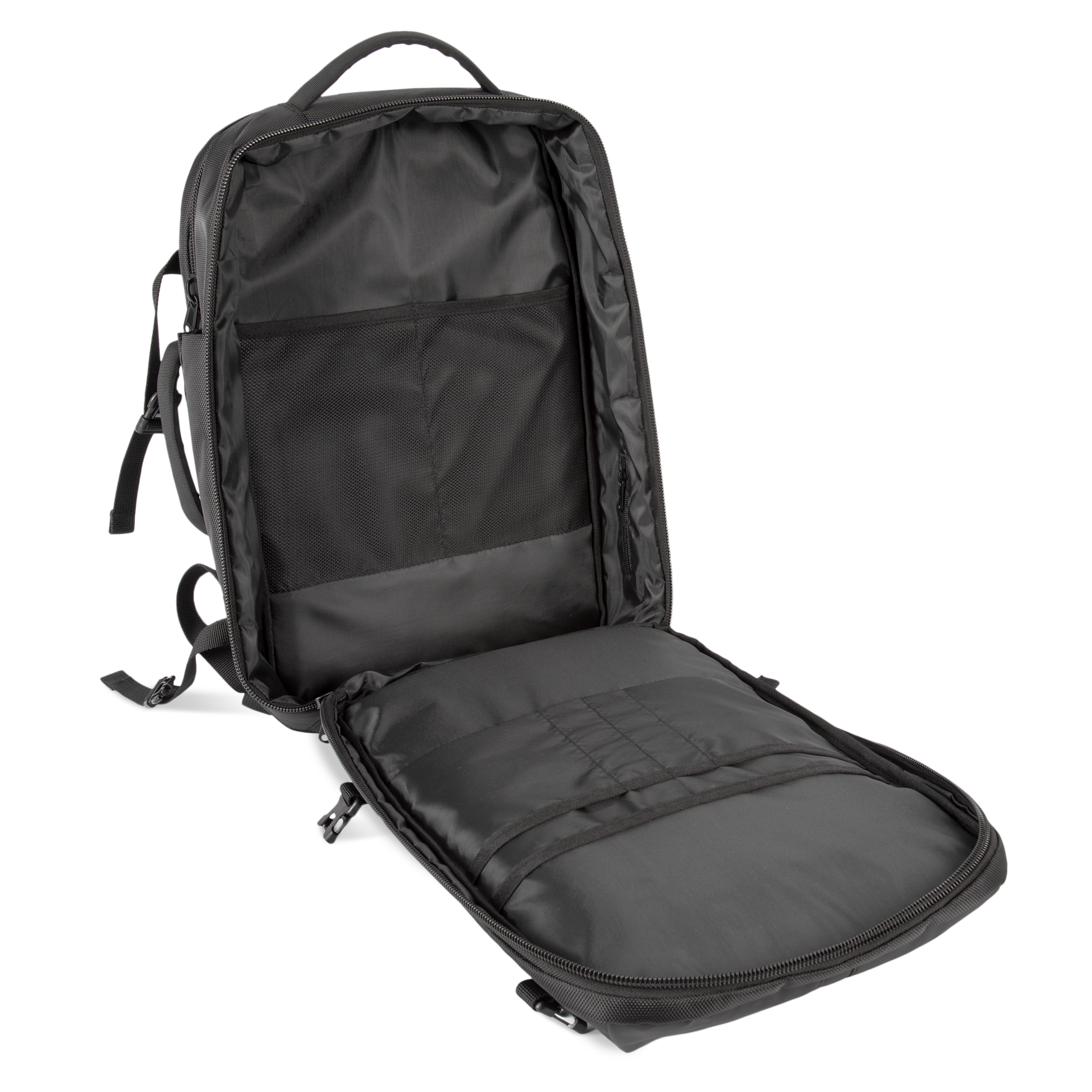 Kimood Businessrugzak met laptopvak — Black