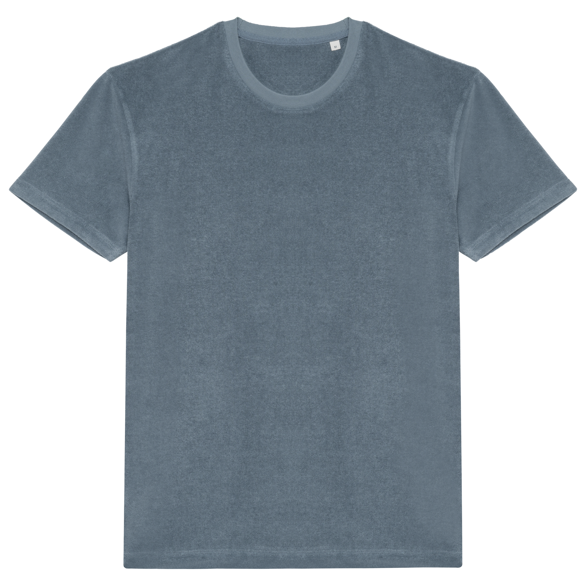 Native Spirit Ecologisch badstof herenshirt — Mineral Grey