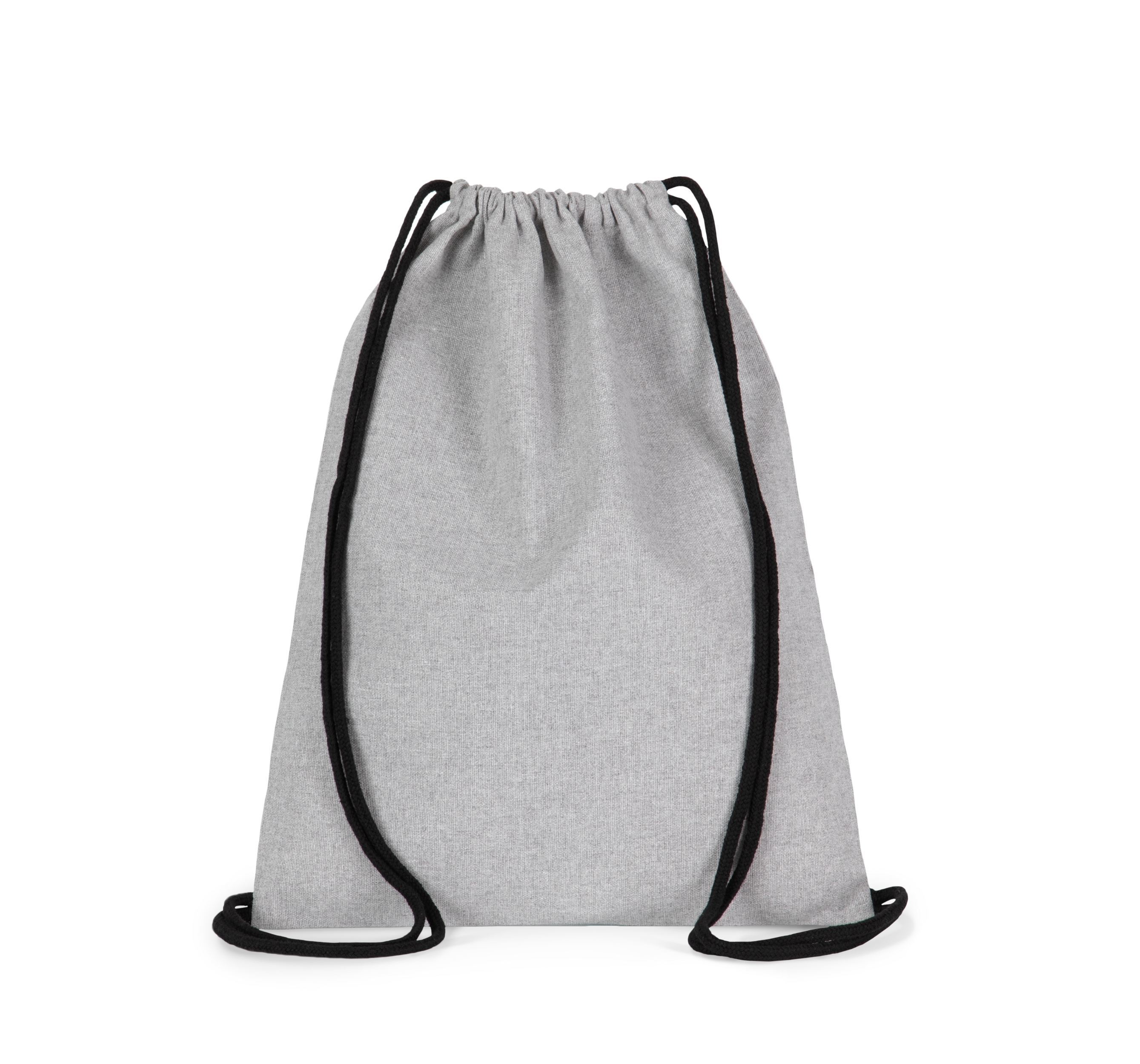 Kimood Gerecycled rugzakje met koordje — Flint Grey