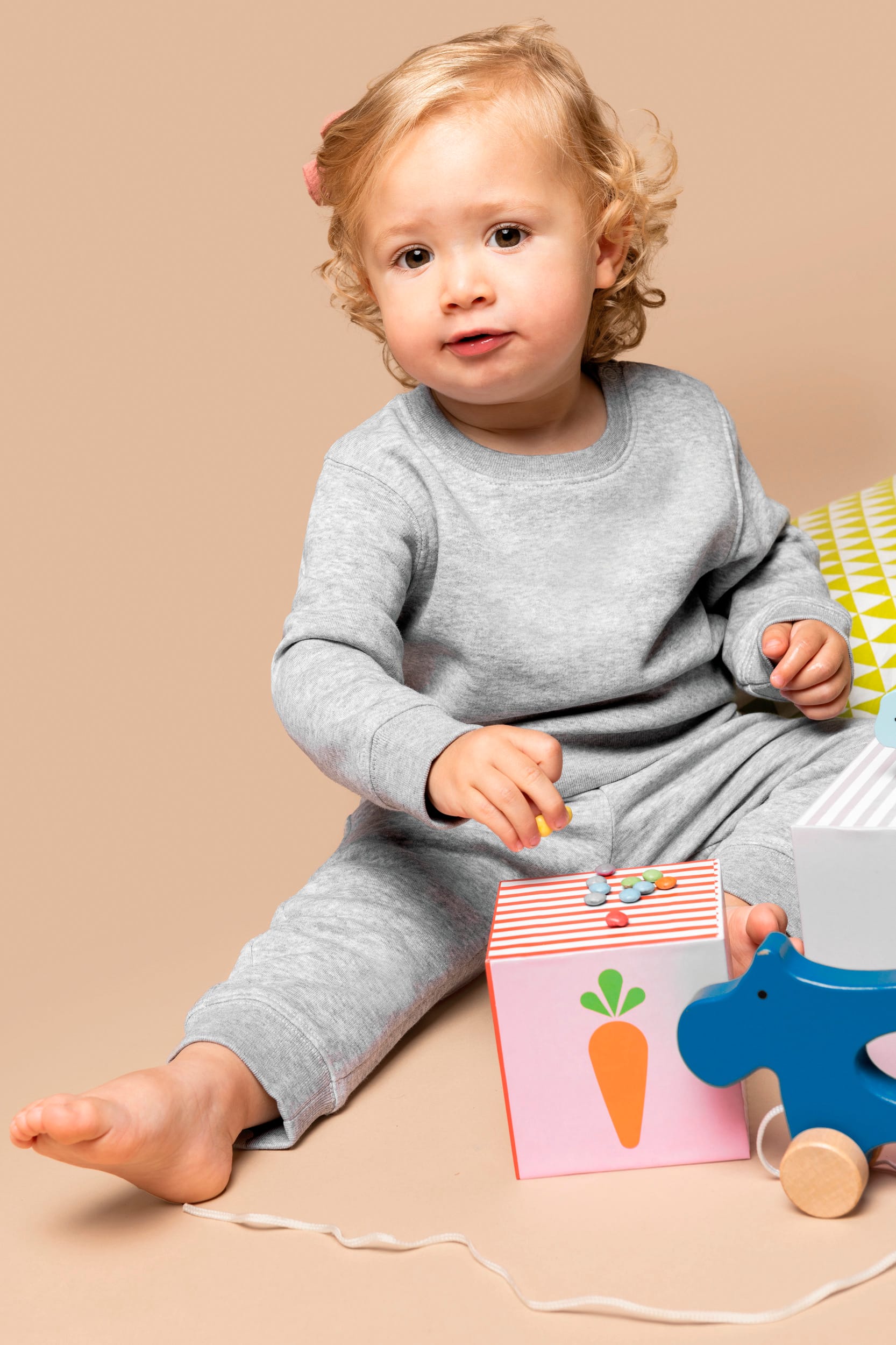 Kariban Ecologische baby sweater