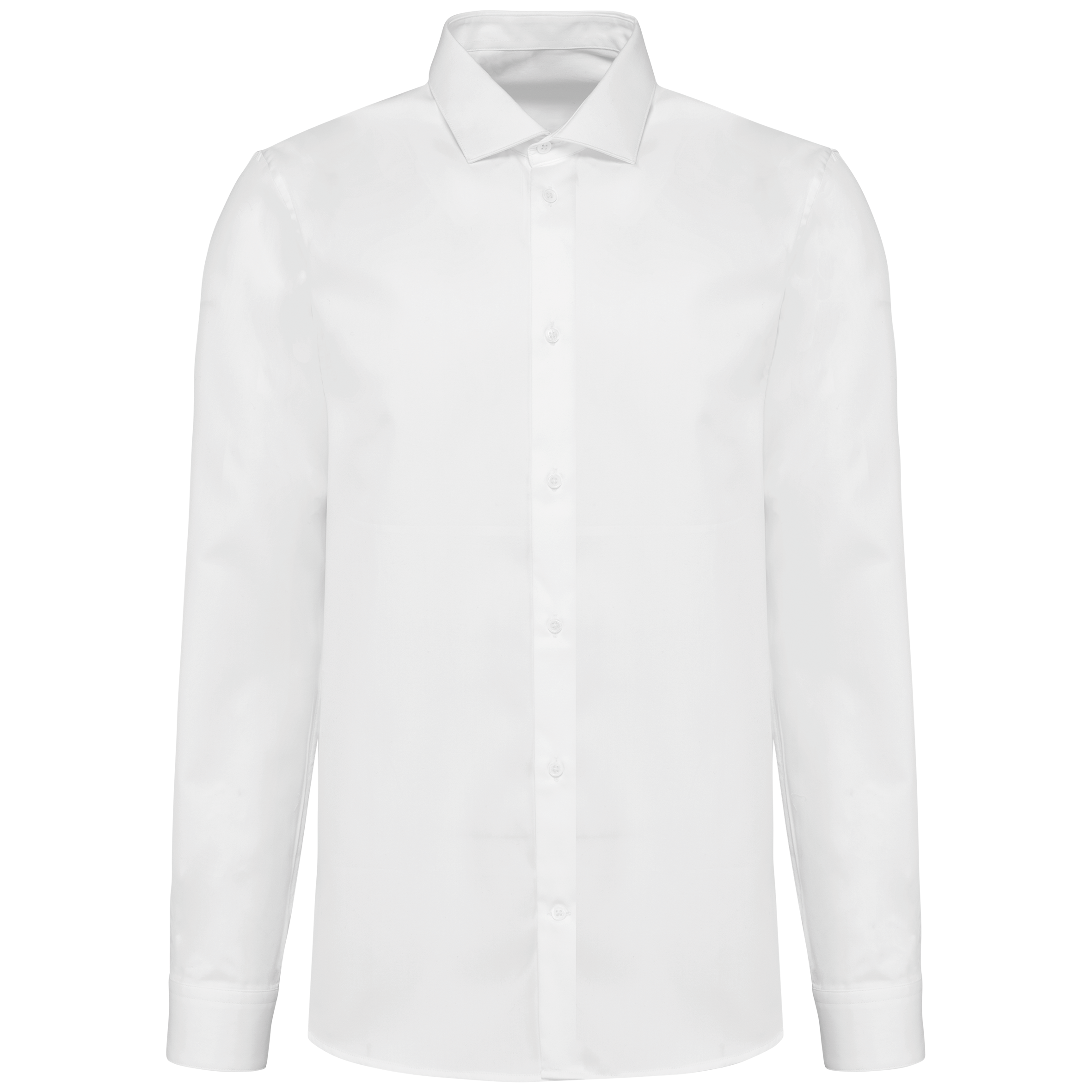 Kariban Premium Herenoverhemd van twill met lange mouwen — White