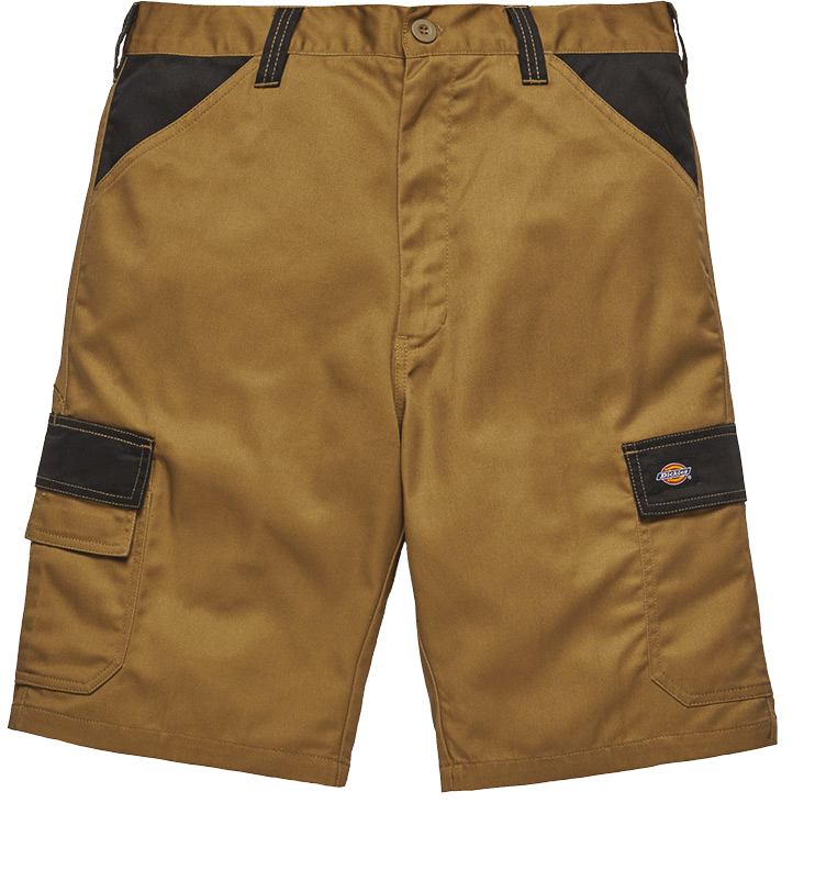 Dickies Short Everyday (EX. DED247SH) — Khaki Beige / Black