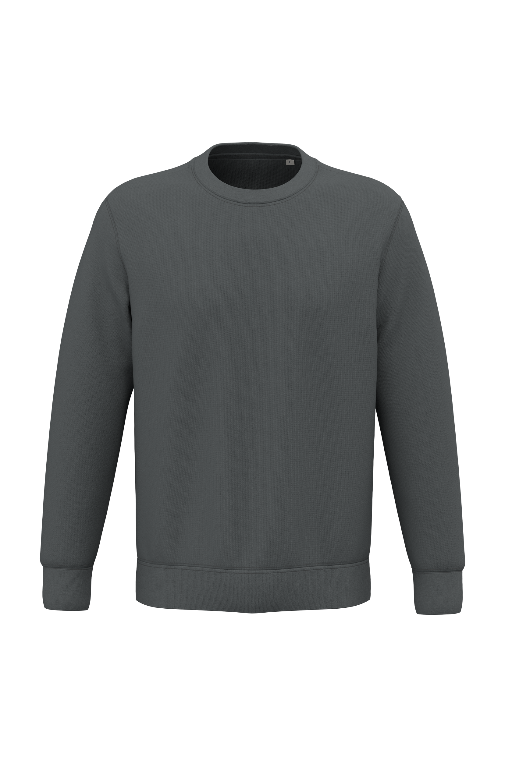 Native Spirit Ecologische uniseks sweater met ronde hals — Iron Grey