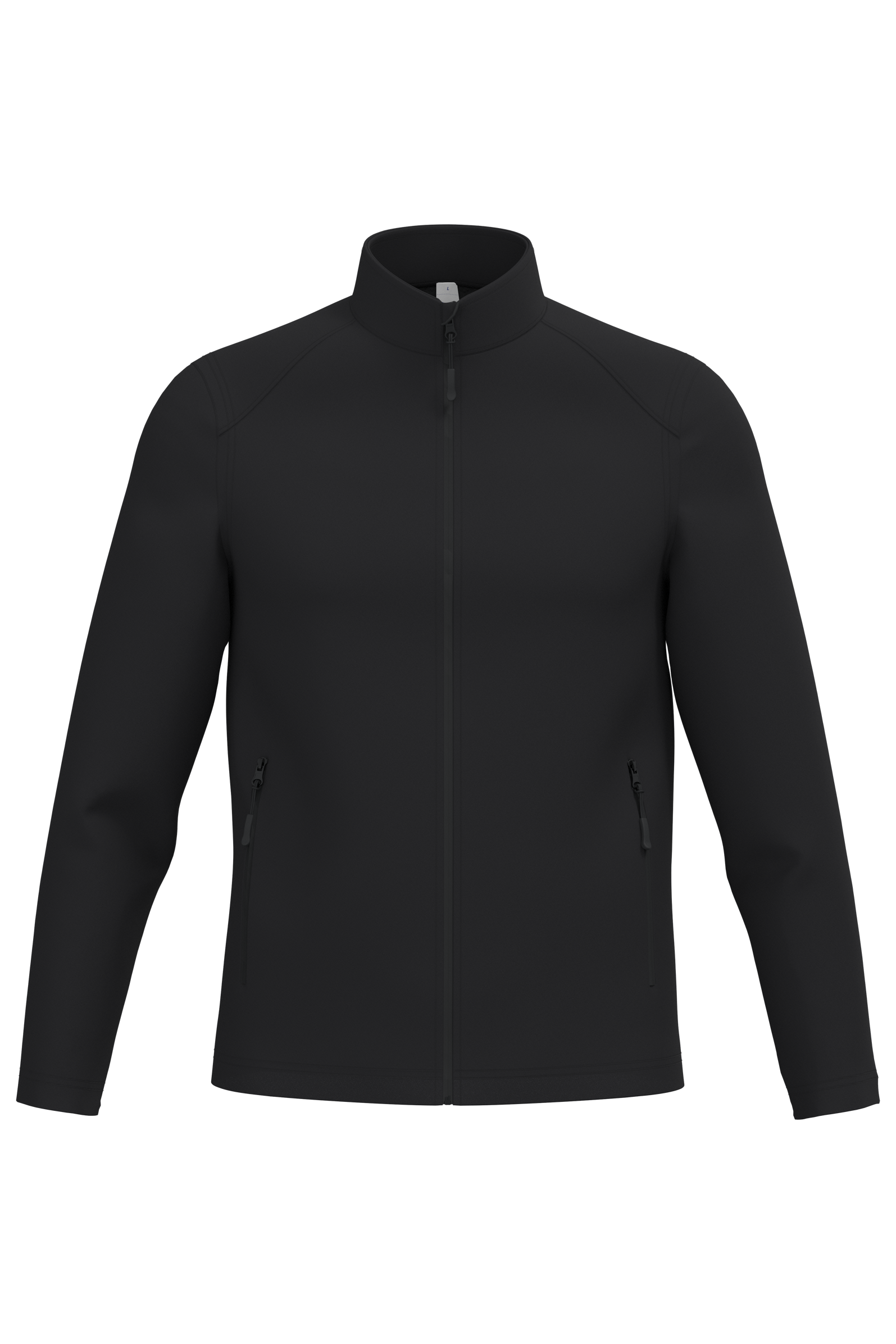 iDeal Basic Brand Heren Softshelljas 2 laags — Ideal Black