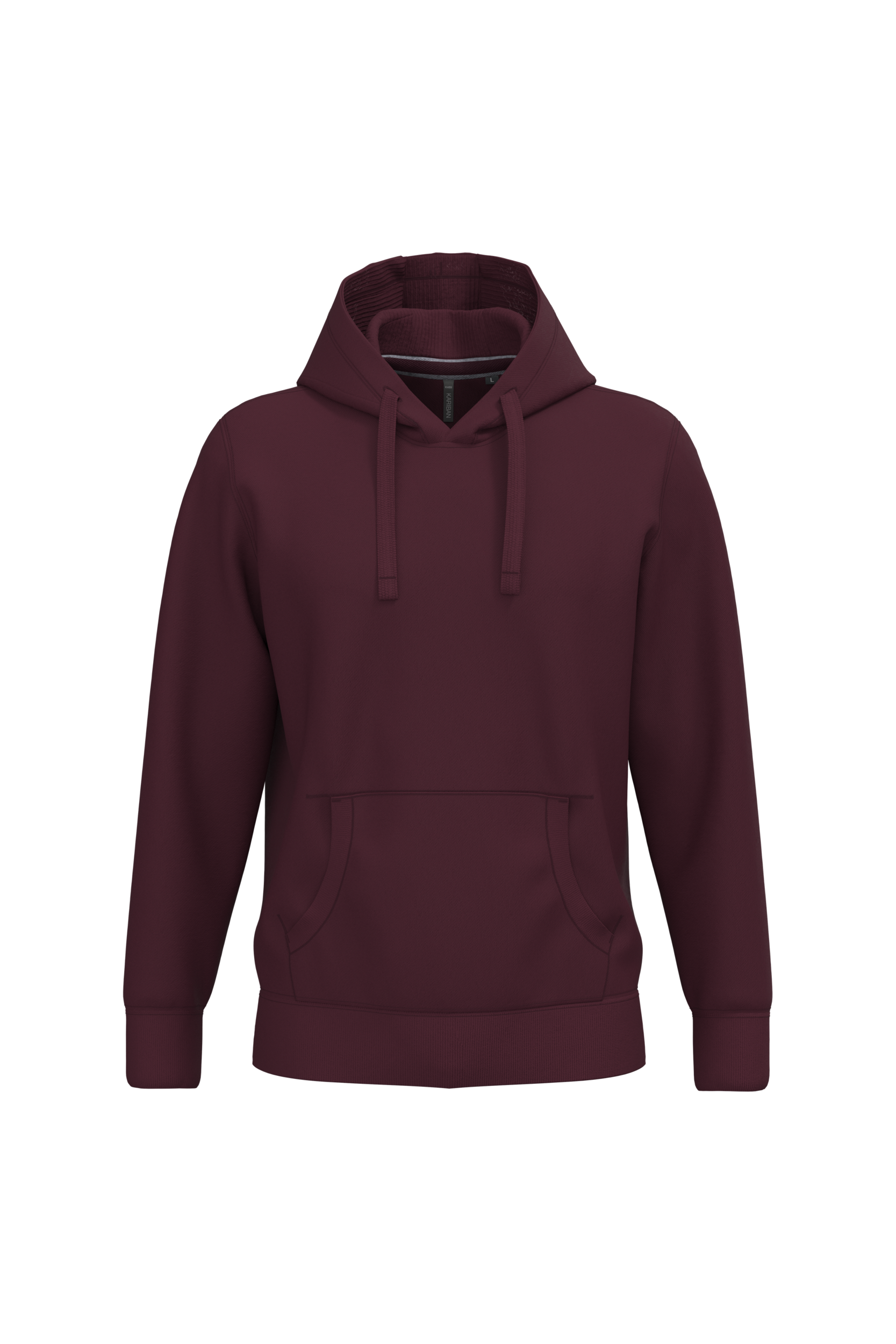 Kariban Sweater met capuchon — Wine