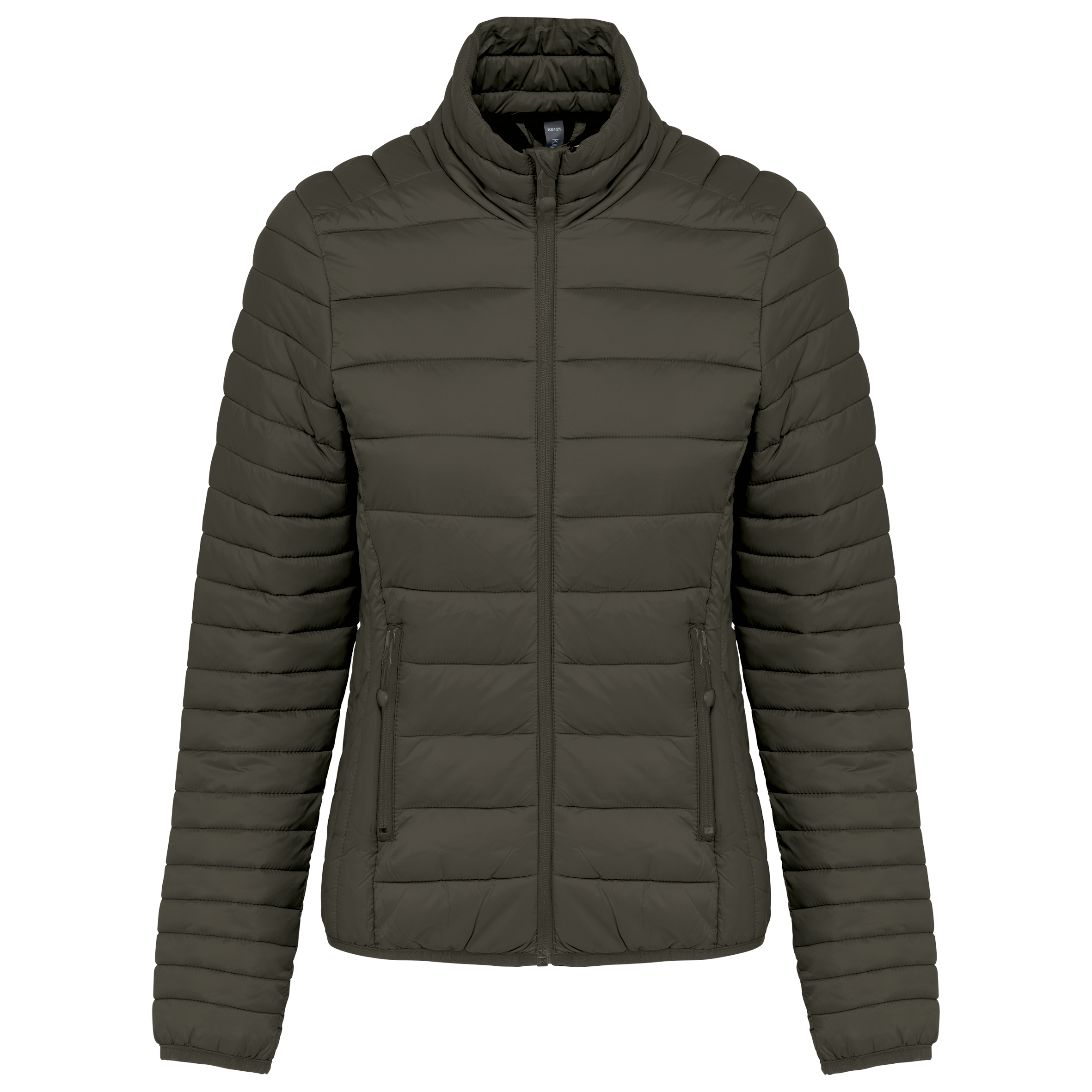 Kariban Ladies' lightweight padded jacket — Dark Khaki