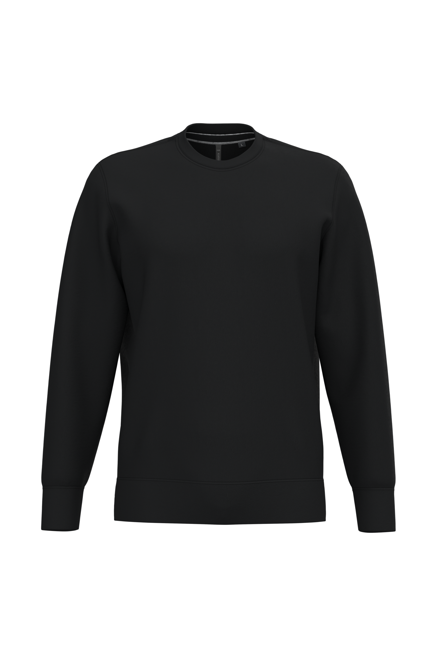Kariban Sweater ronde hals — Black