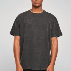Build your brand Dik t-shirt met vintage wash