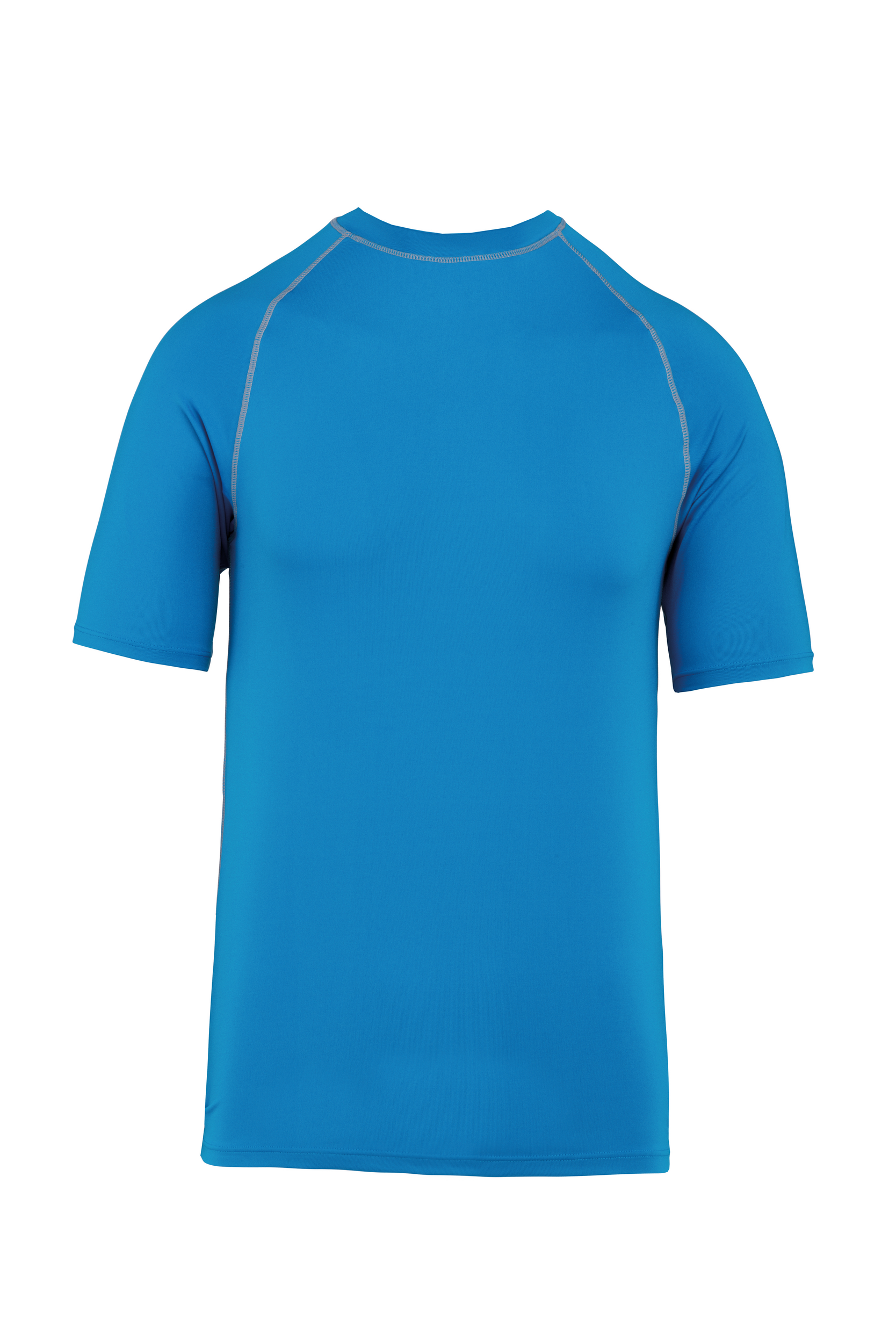 PROACT® Functioneel kids-T-shirt met korte mouwen en anti-UV-bescherming — Aqua Blue