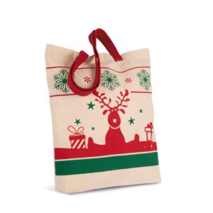 Kimood Shopper met kerstmotieven