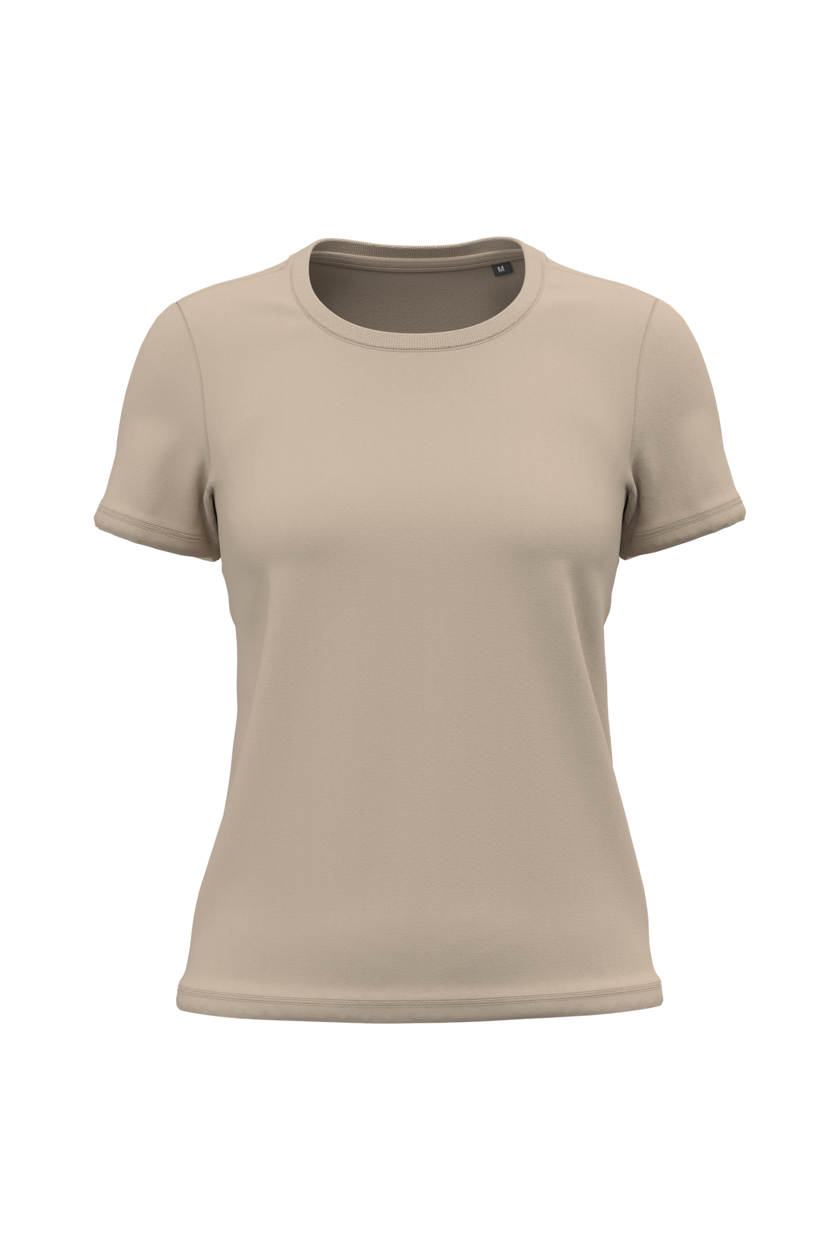 Kariban Dames T-shirt Bio190 IC — Light Sand
