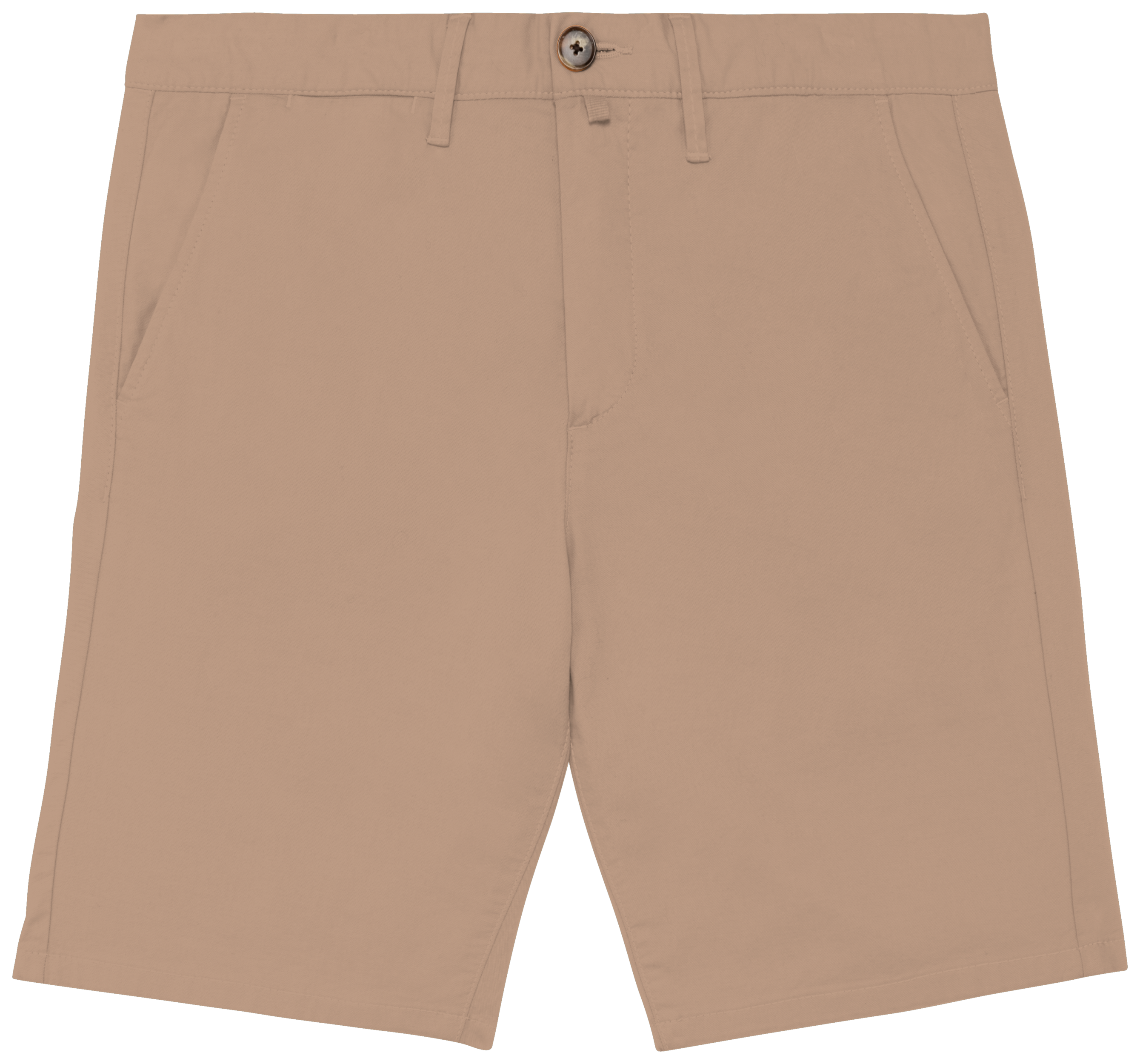 Native Spirit Ecologische chinobermuda heren — Wet Sand