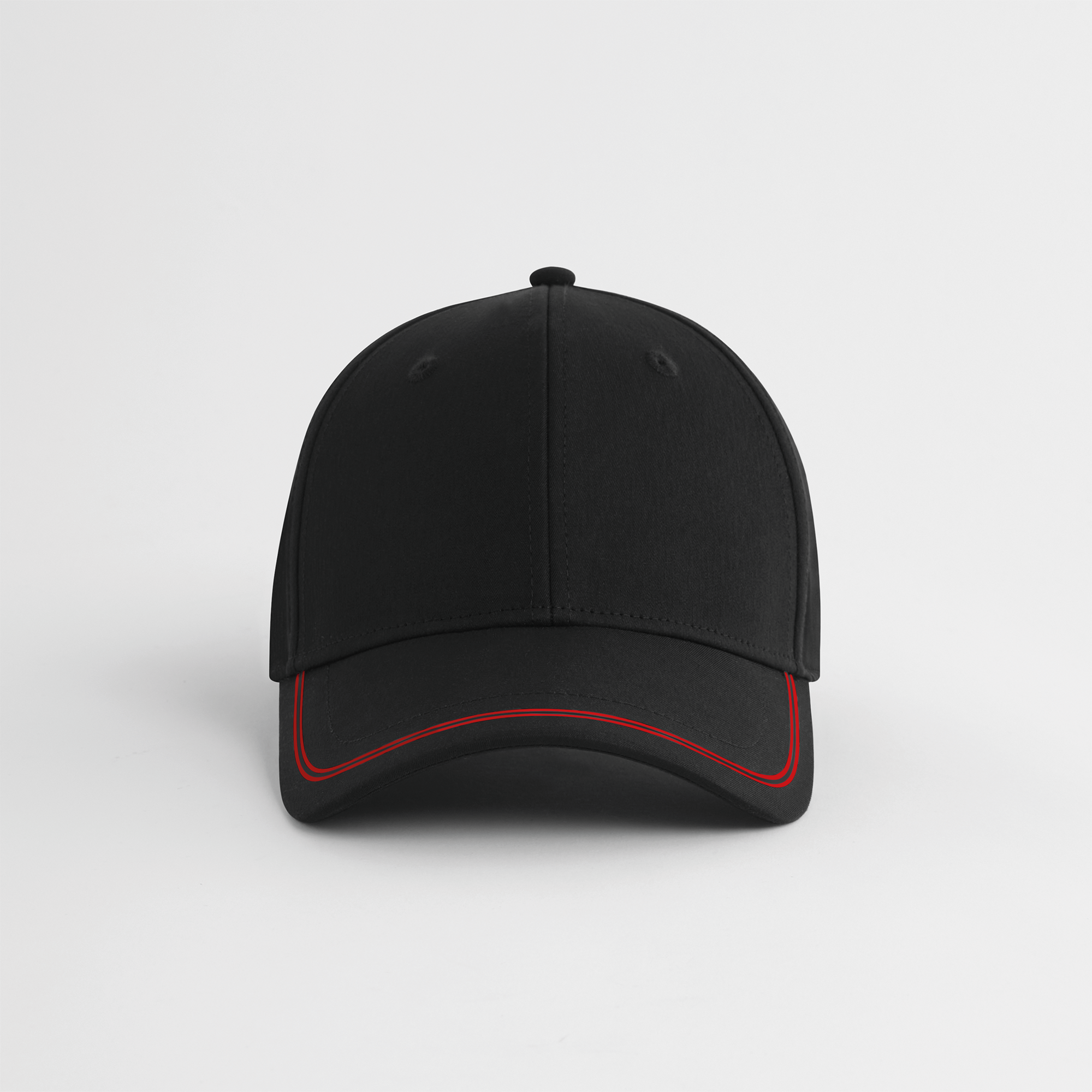 Beechfield® Sportpet — Black / Red