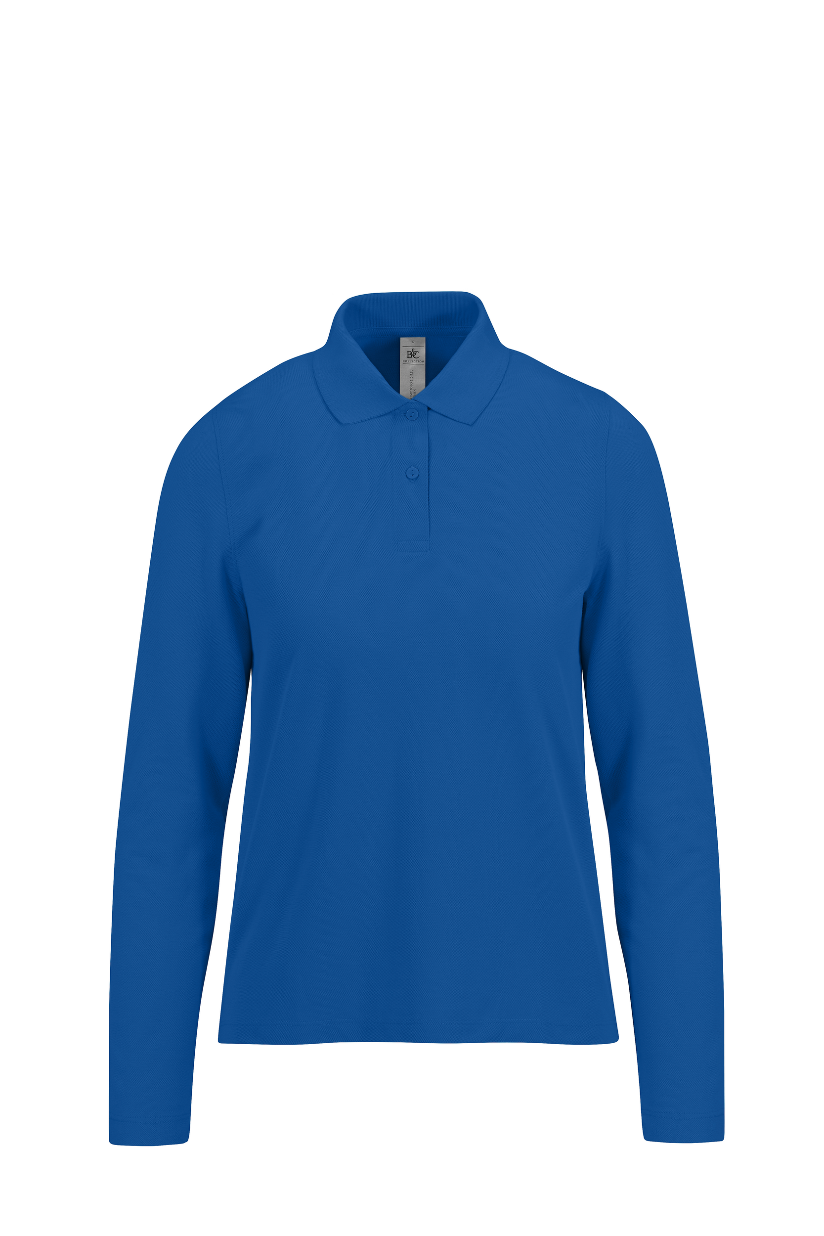 B&C MY POLO 210 Dames lange mouwen — Royal Blue