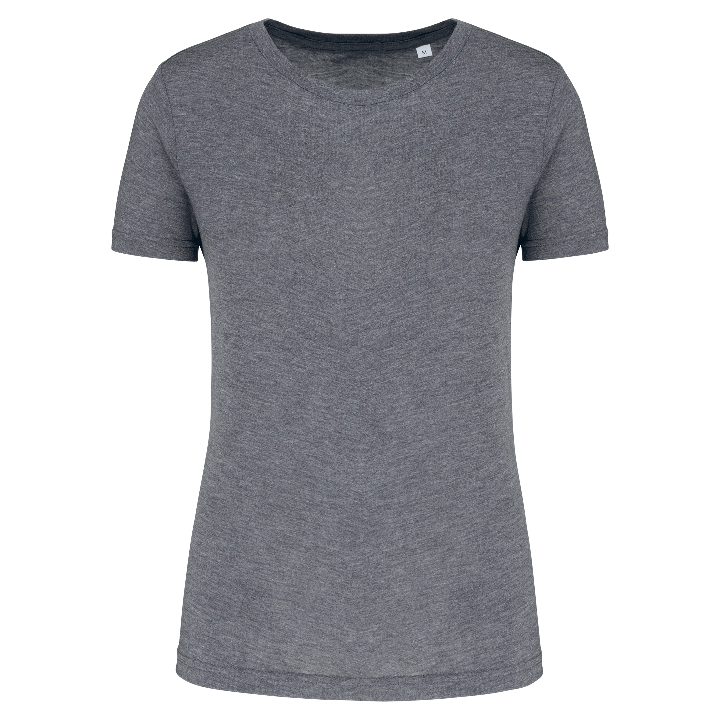 PROACT® Damessport-T-shirt triblend met ronde hals — Grey Heather