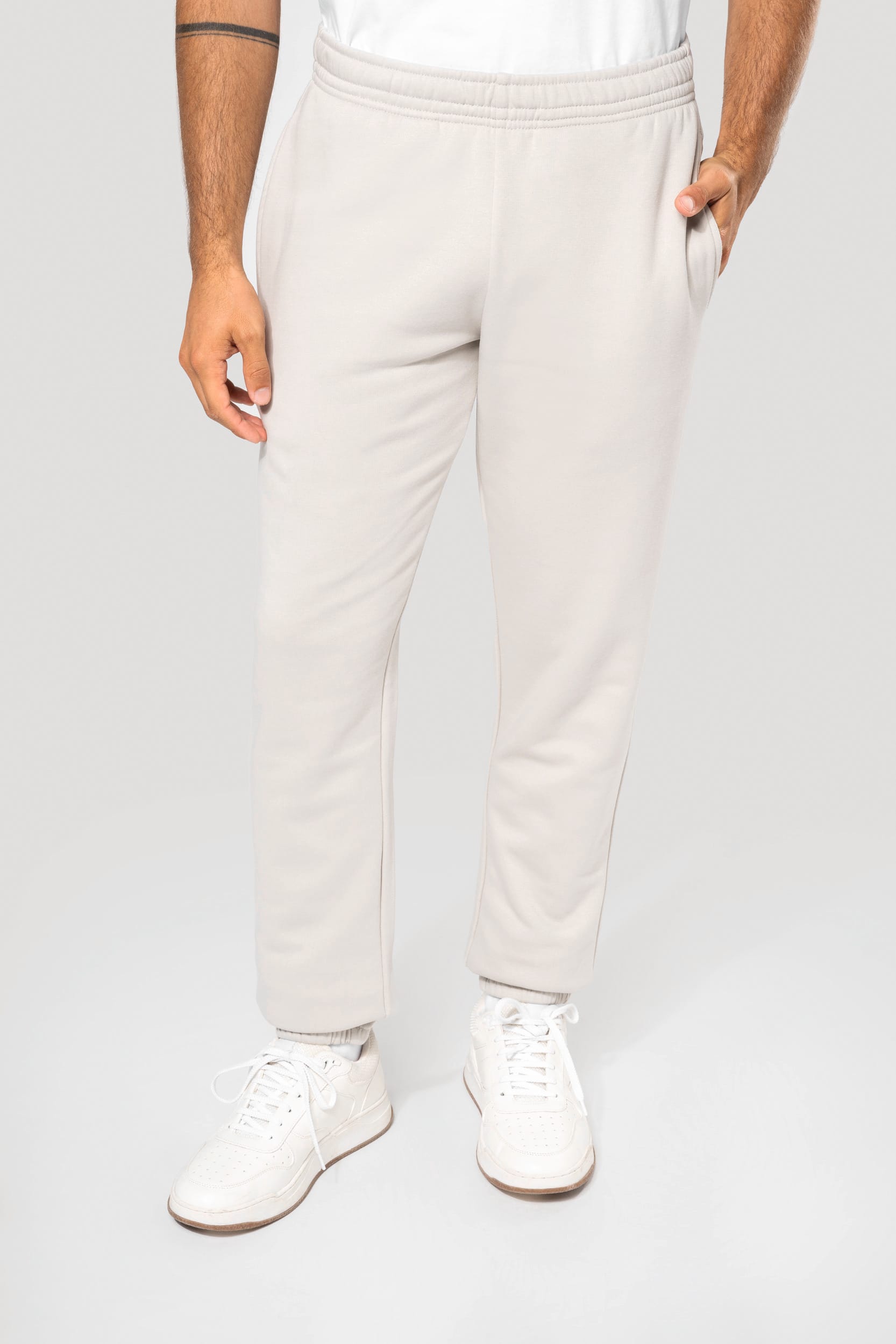 Kariban Ecologische fleece joggingbroek voor heren