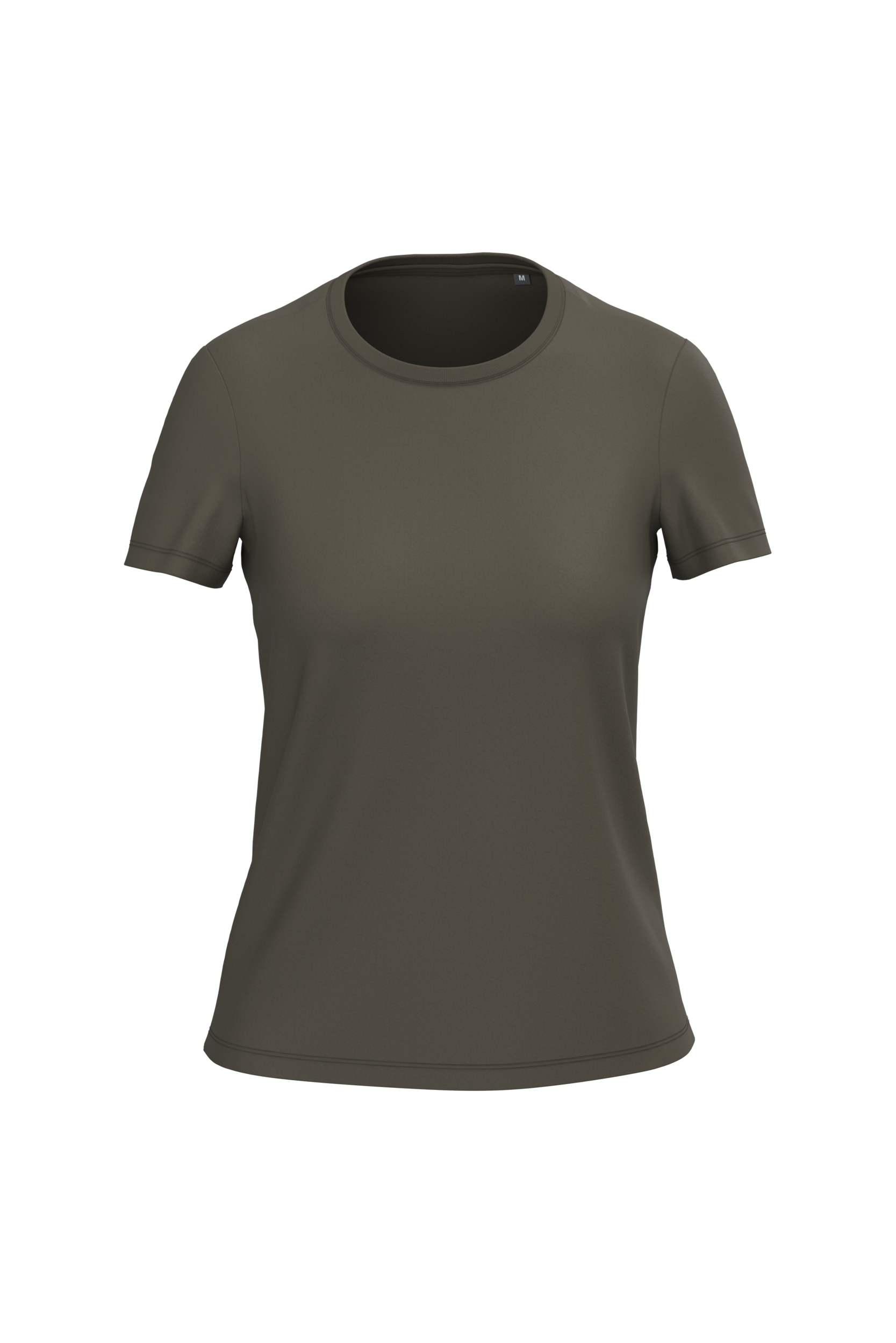 Kariban Dames T-shirt Bio150 IC — Dark Khaki