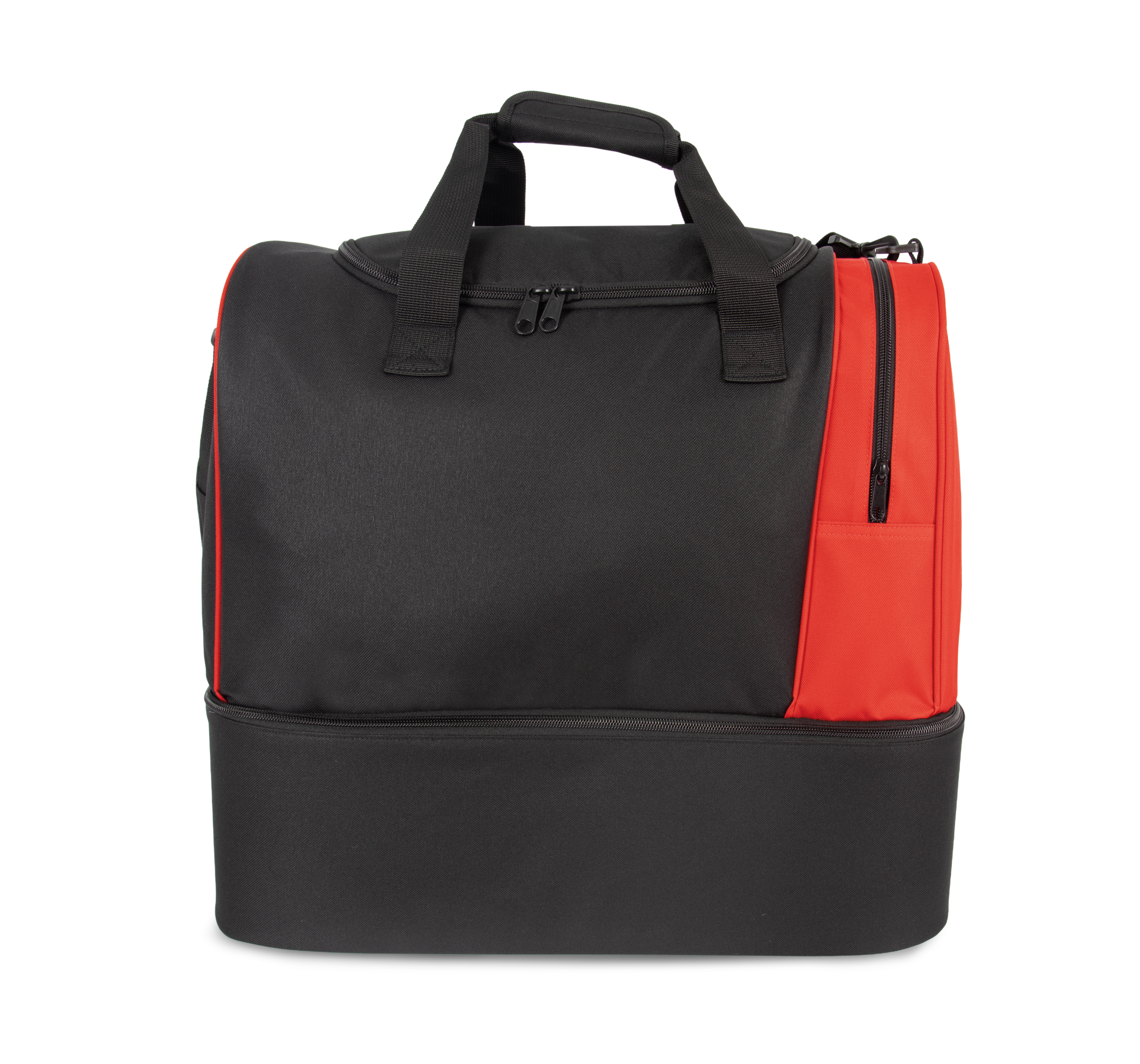 Kimood Sporttas met stevige bodem — Black / Red