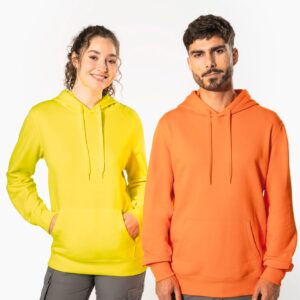 Kariban Gerecyclede uniseks sweater hoodie
