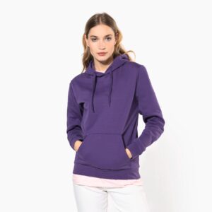 Kariban Eco damessweater met capuchon