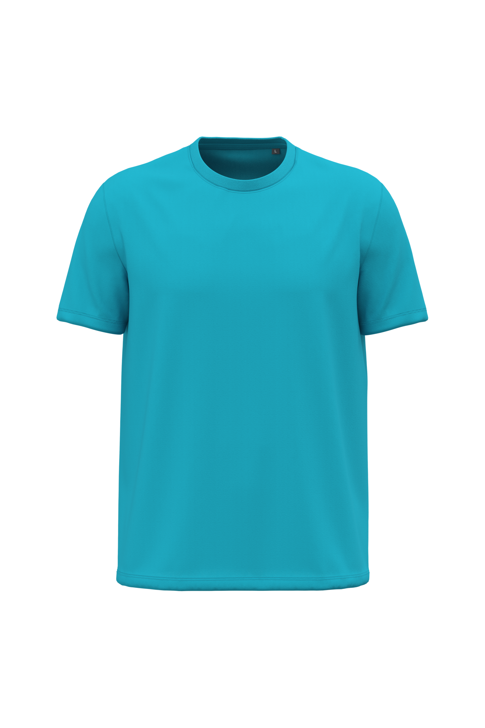 Kariban Heren T-shirt Bio150 — Sea Turquoise
