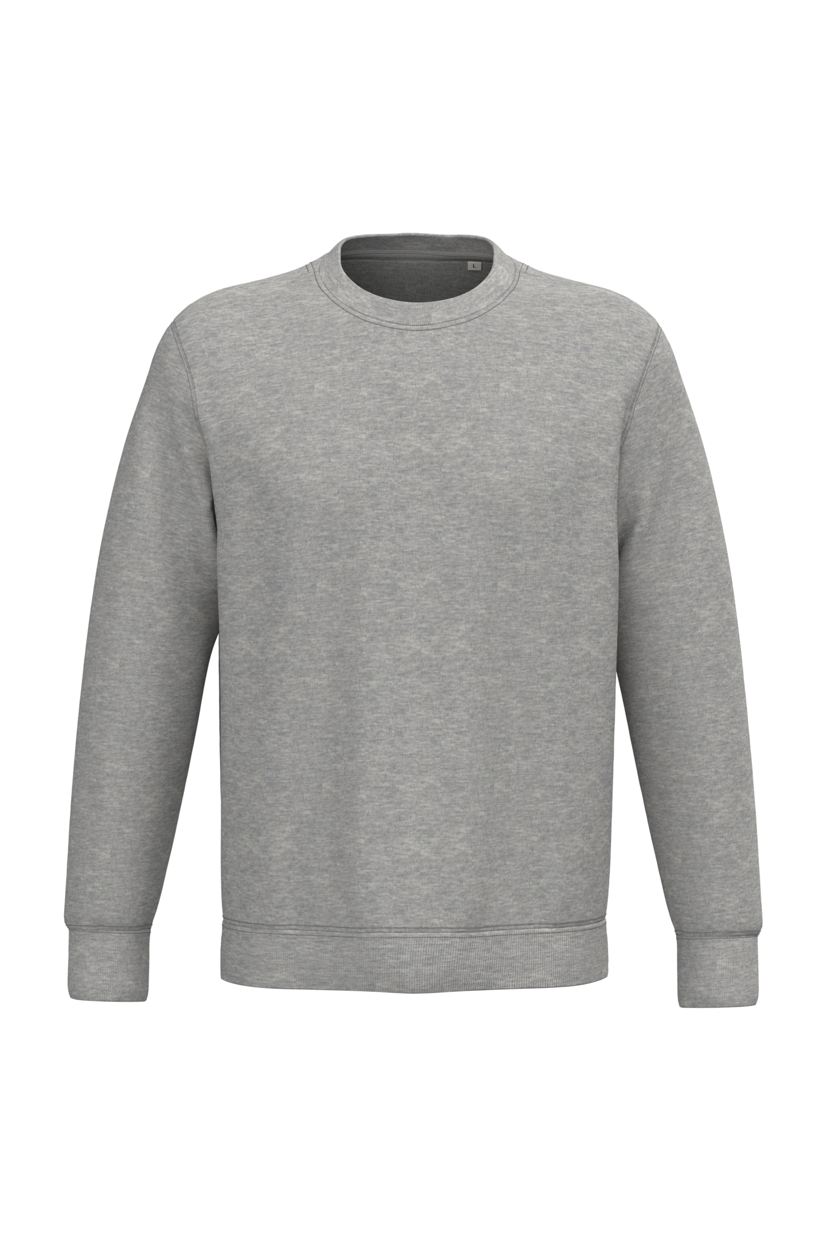 Native Spirit Ecologische uniseks sweater met ronde hals — Moon Grey Heather