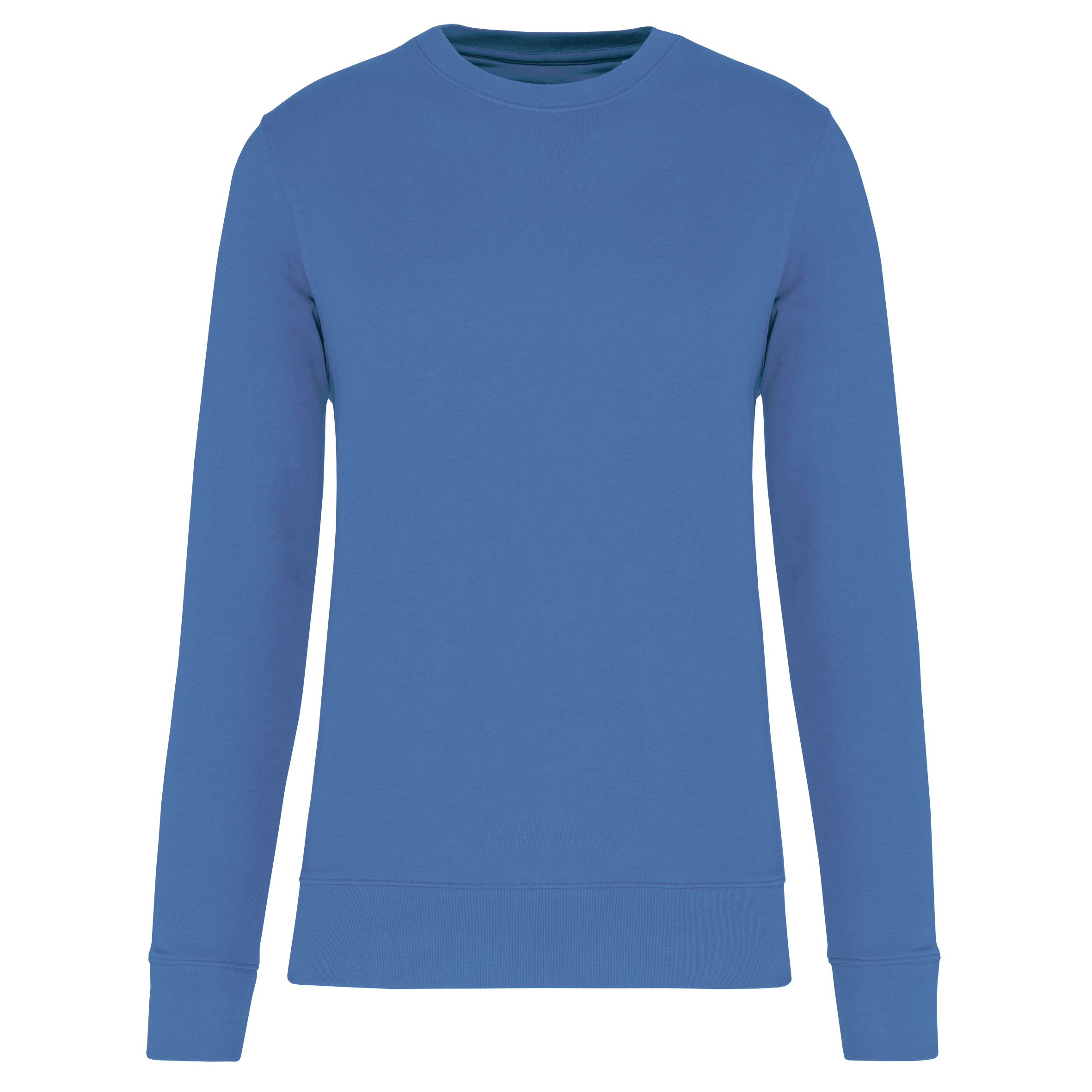 Kariban Ecologische sweater met ronde hals — Light Royal Blue