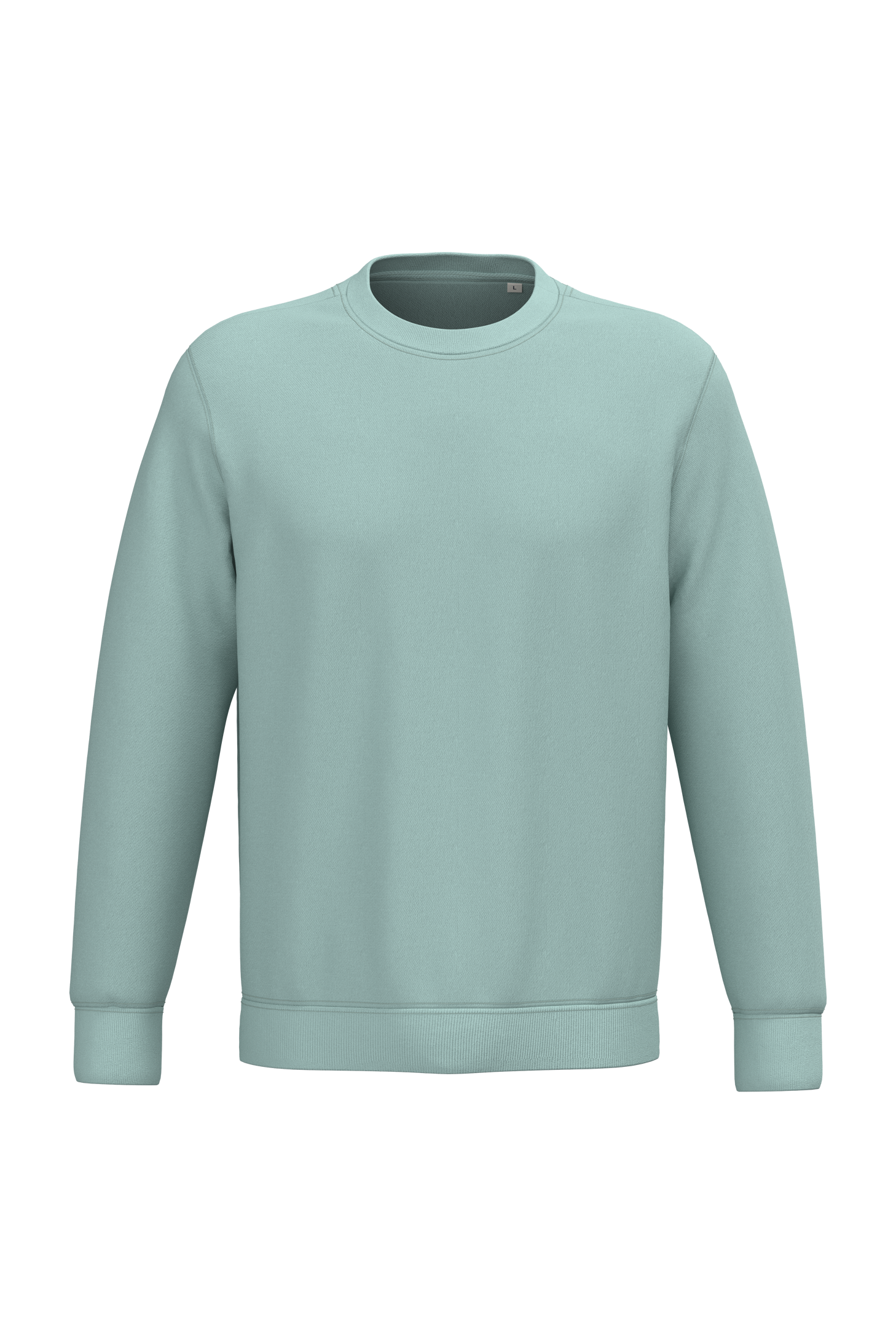 Native Spirit Ecologische uniseks sweater met ronde hals — Jade Green
