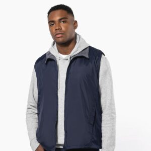Kariban Met fleece gevoerde bodywarmer unisex