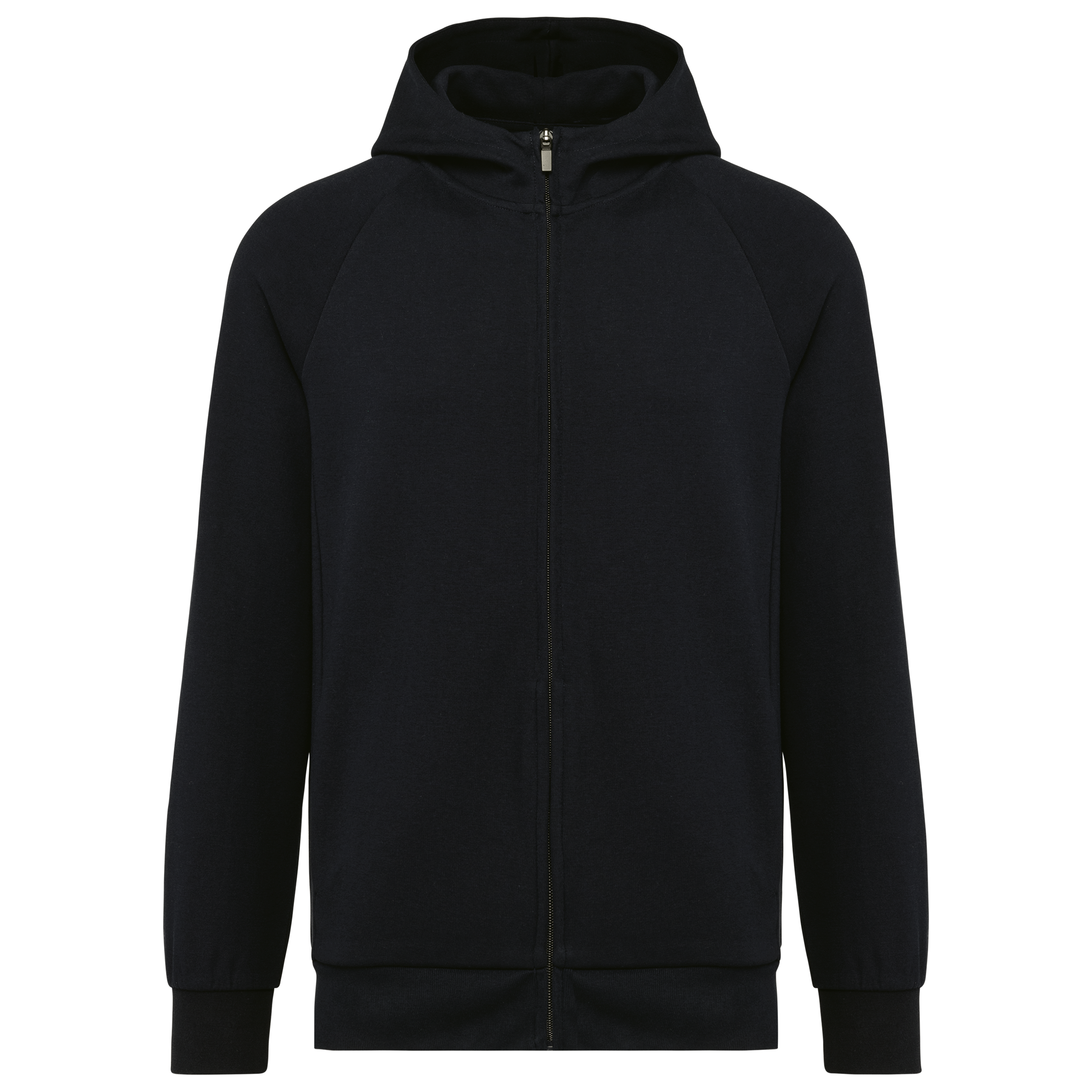 Kariban Premium Herenjasje met rits en capuchon — Black