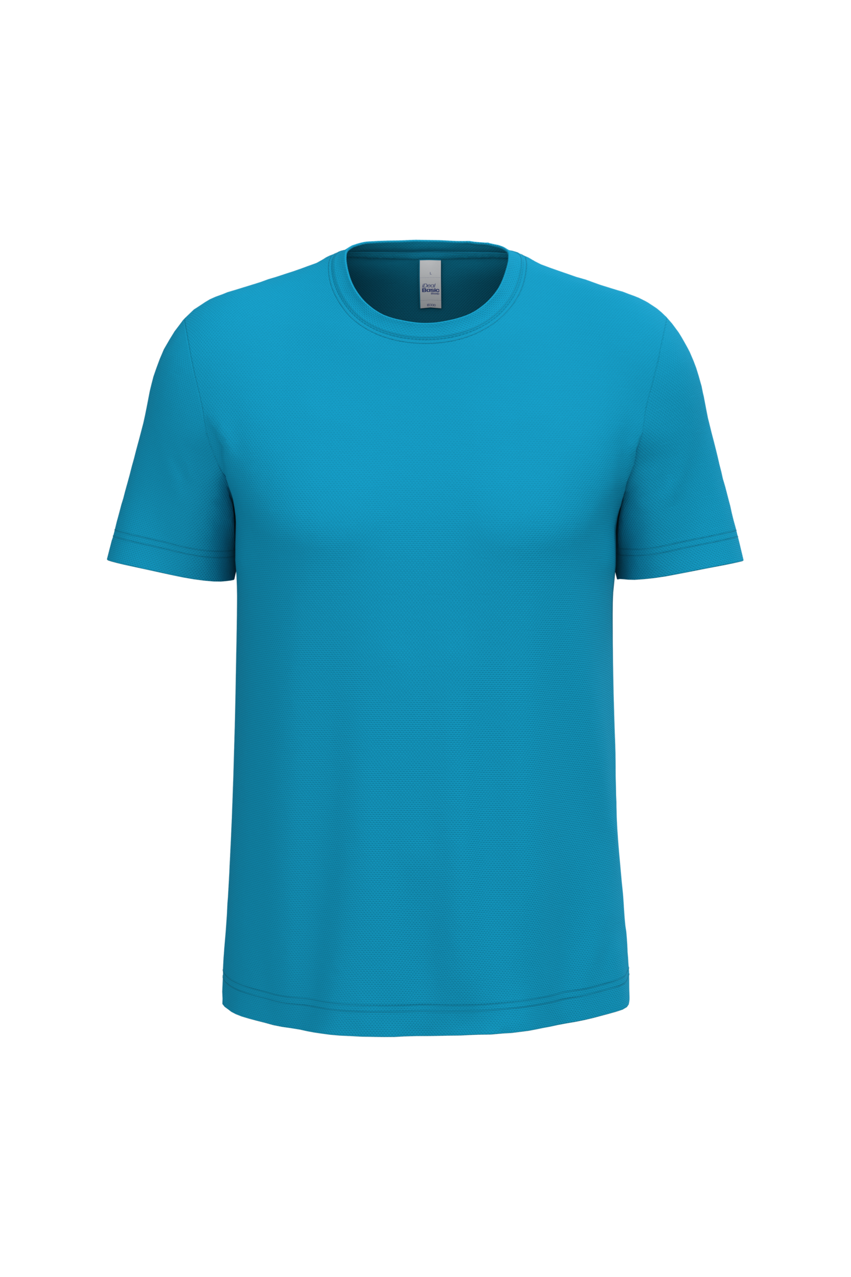 iDeal Basic Brand Mercury heren sport T-shirt — Ideal Atoll Blue