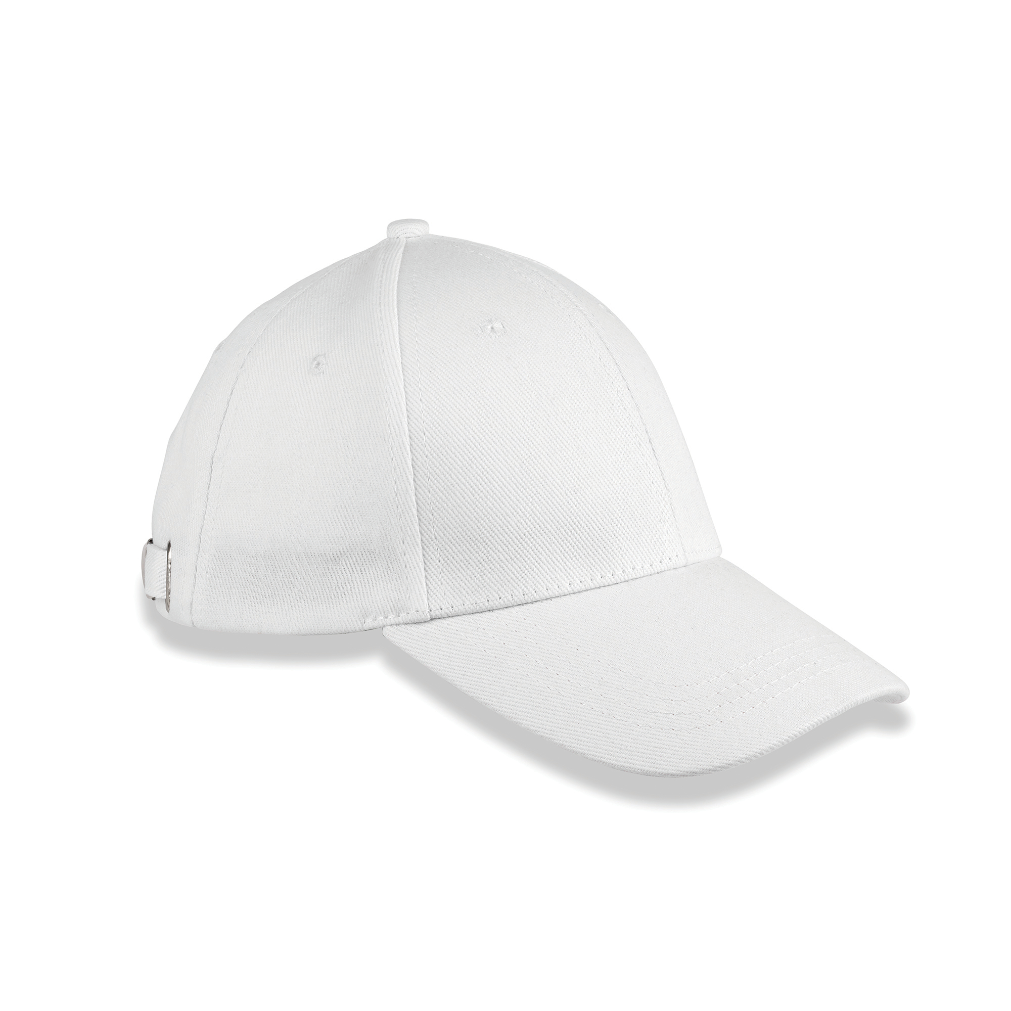 Result 6-panel pet van biologisch katoen — White